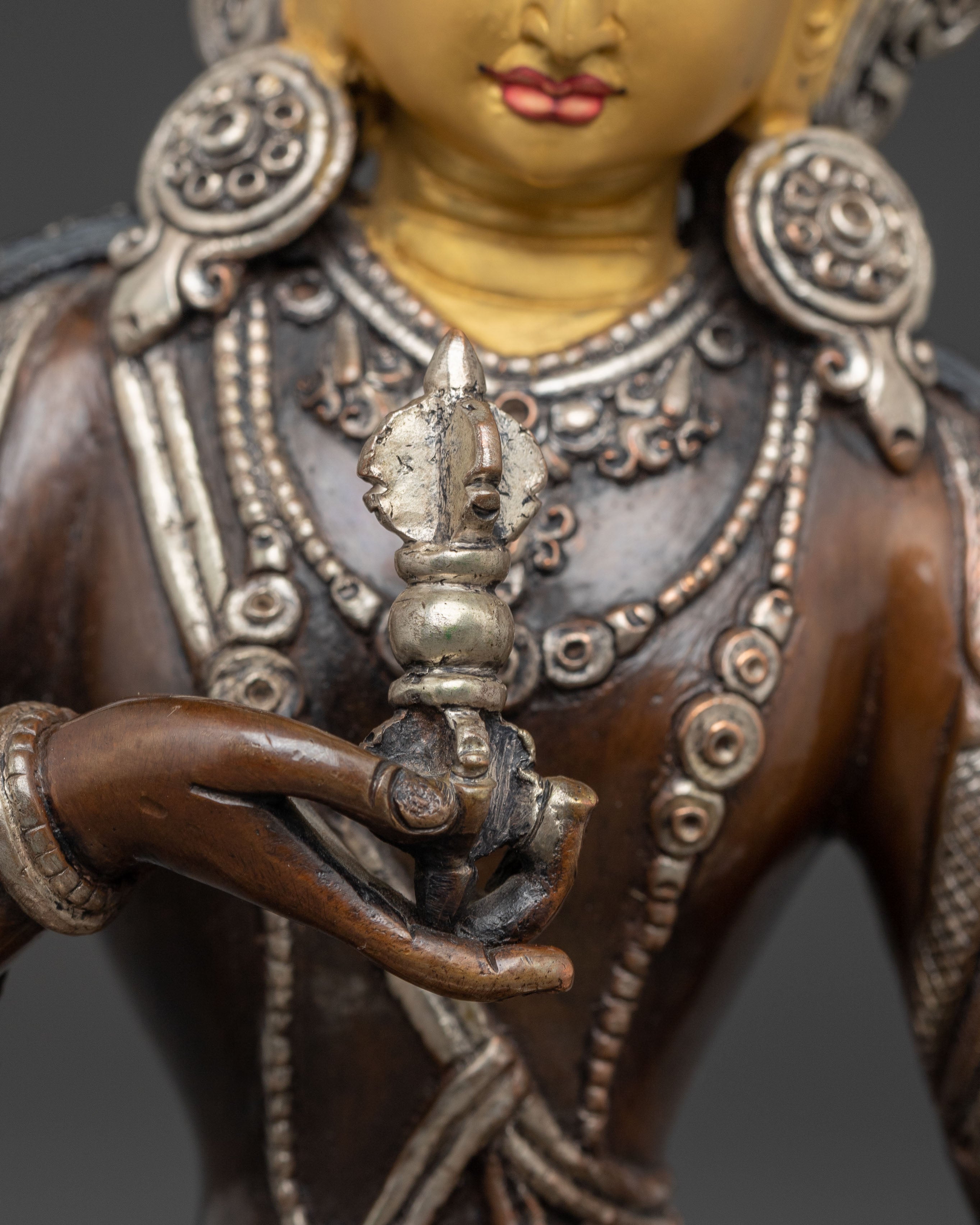 Handmade Statue of Vajrasattva | Buddhist Purification Symbol