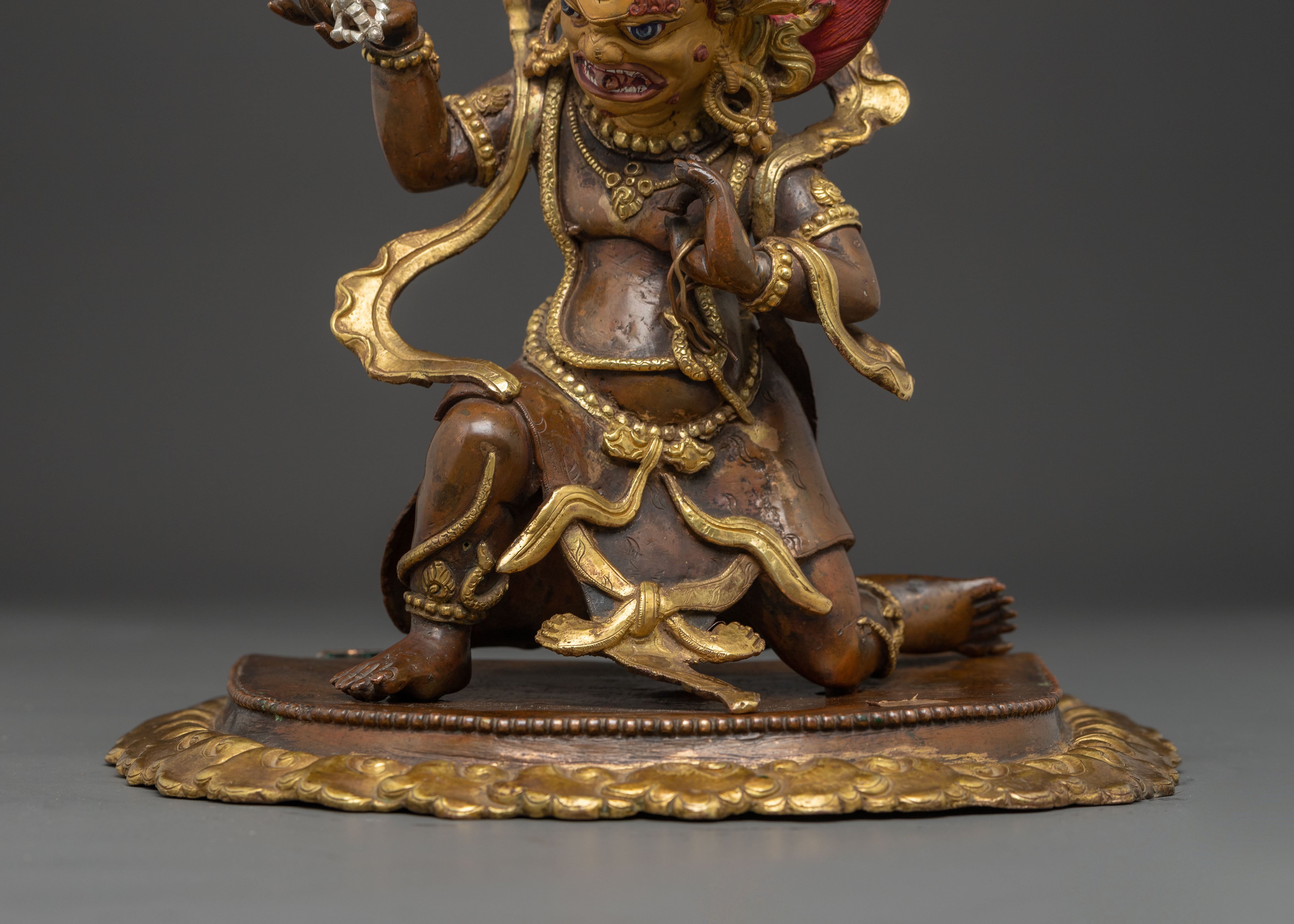 Handmade Statue of Achala | Guardian of the Dharma