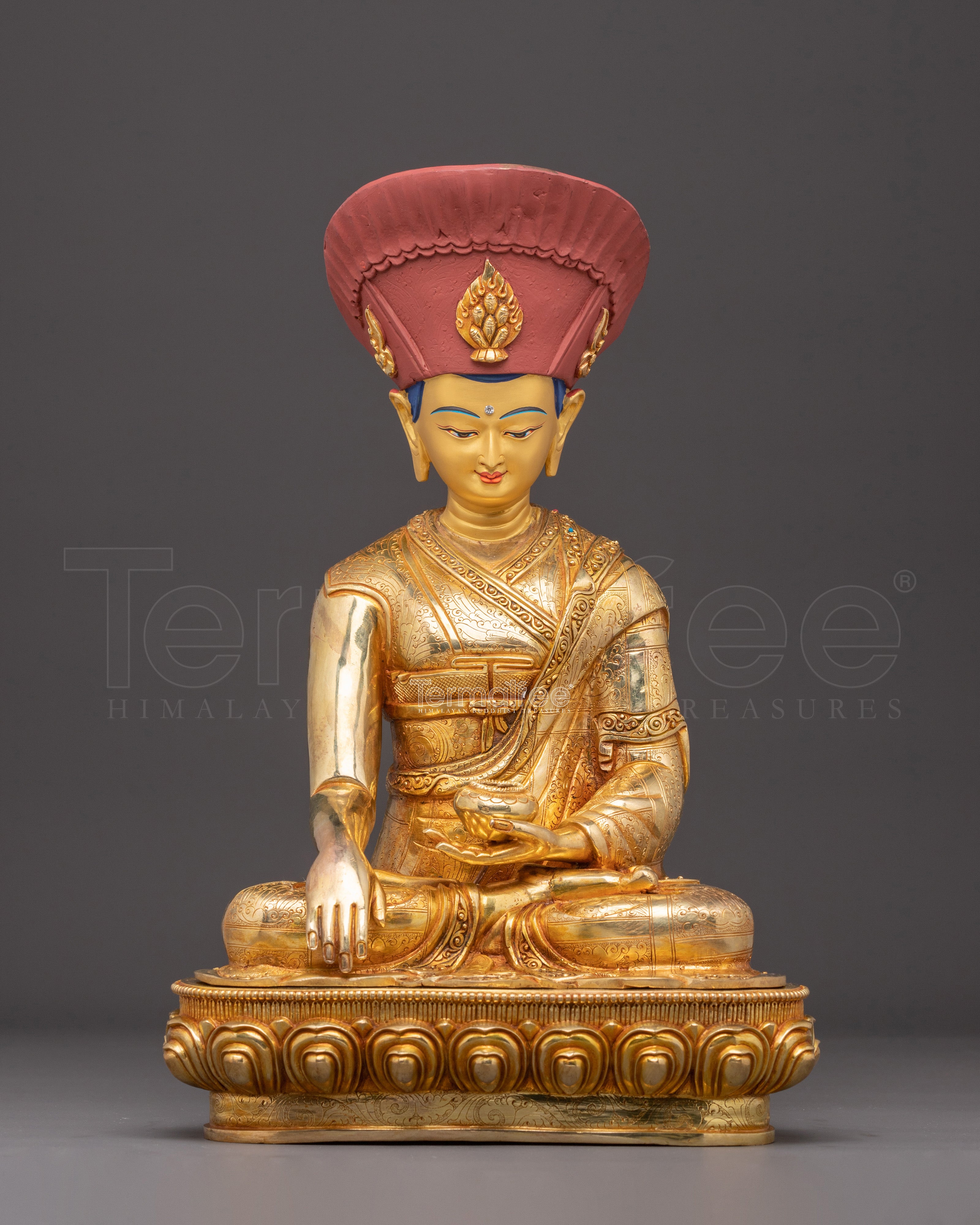 Jigten Sumgon Statue: Revered Buddhist Master