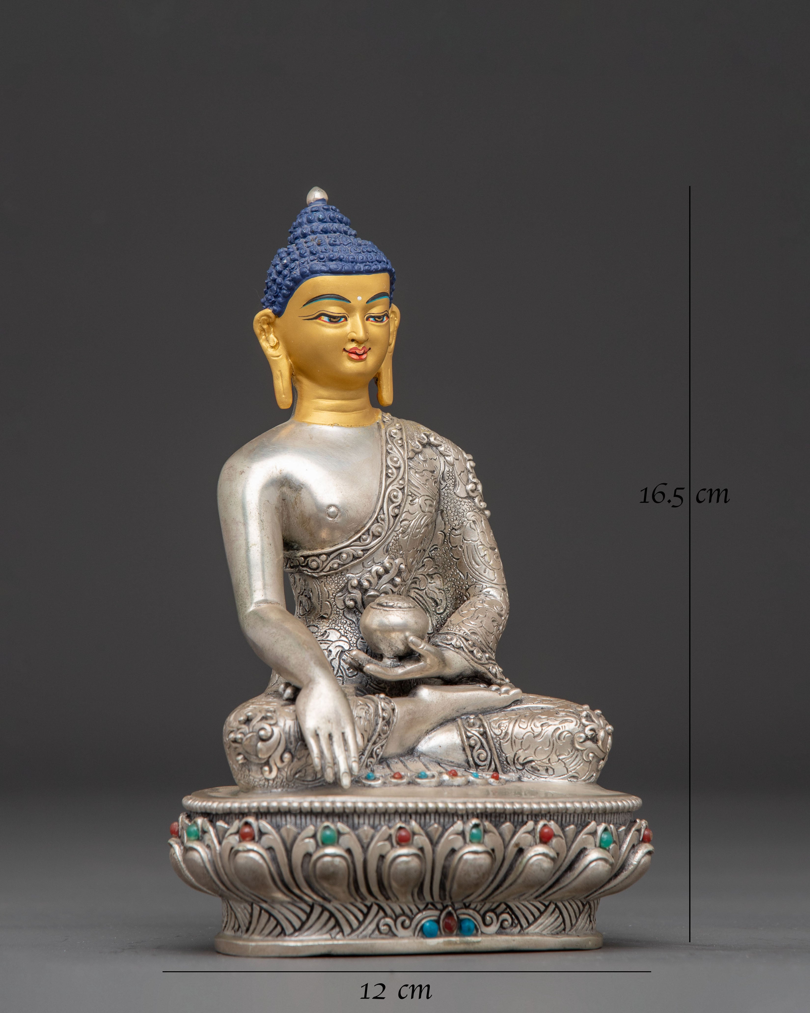Buddha Shakyamuni Himalayan Statue