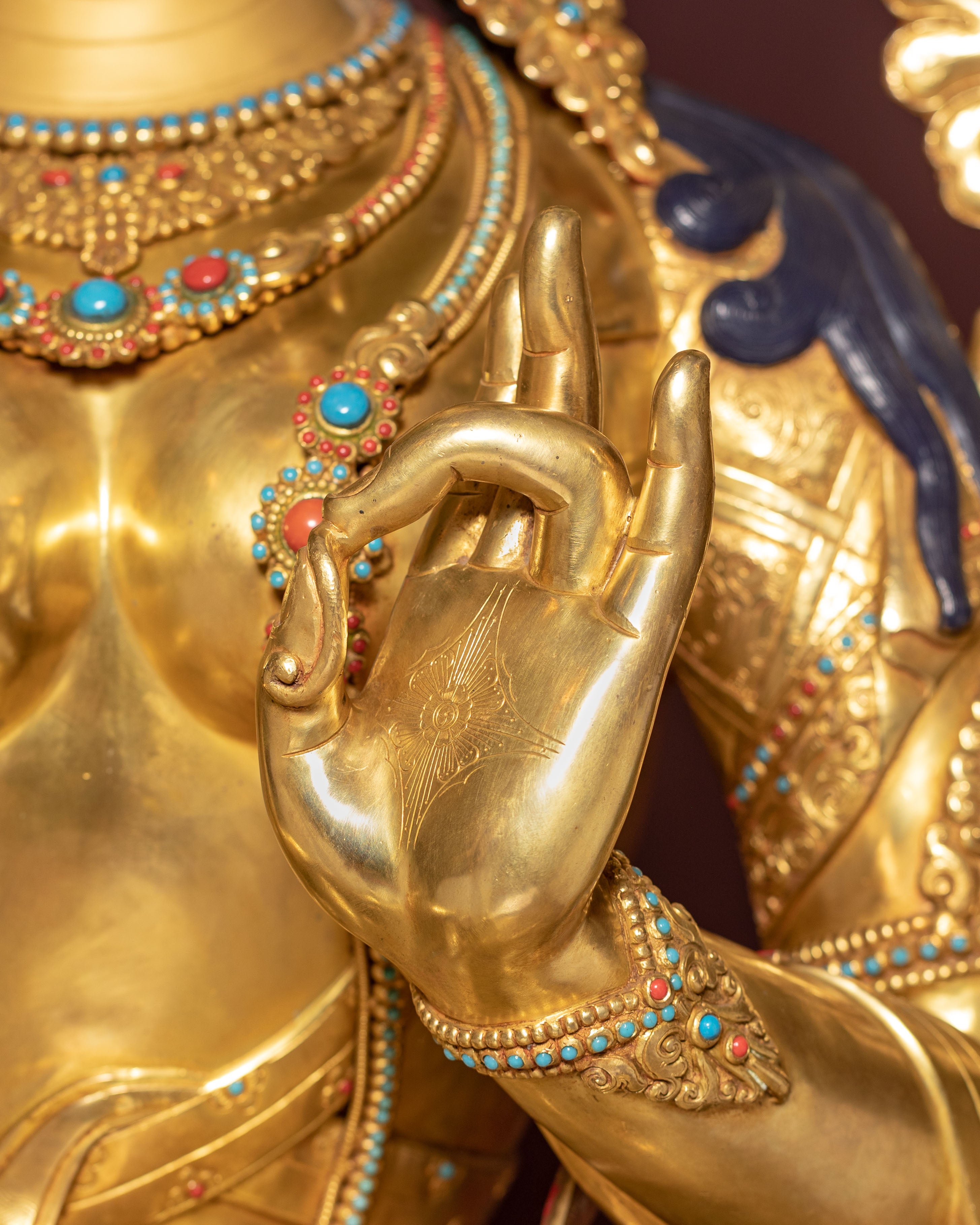 Handcrafted Liberation Mother Shyama Tara Statue: Compassion Deity