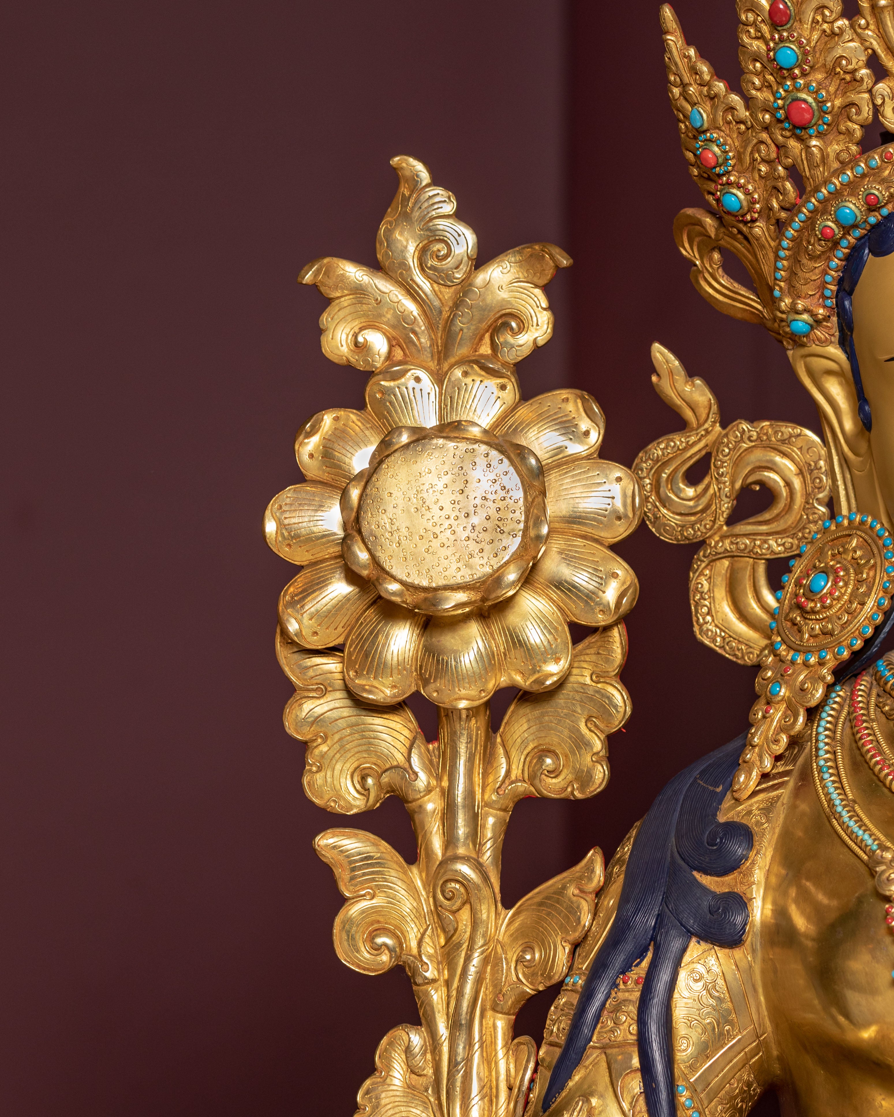 Handcrafted Liberation Mother Shyama Tara Statue: Compassion Deity