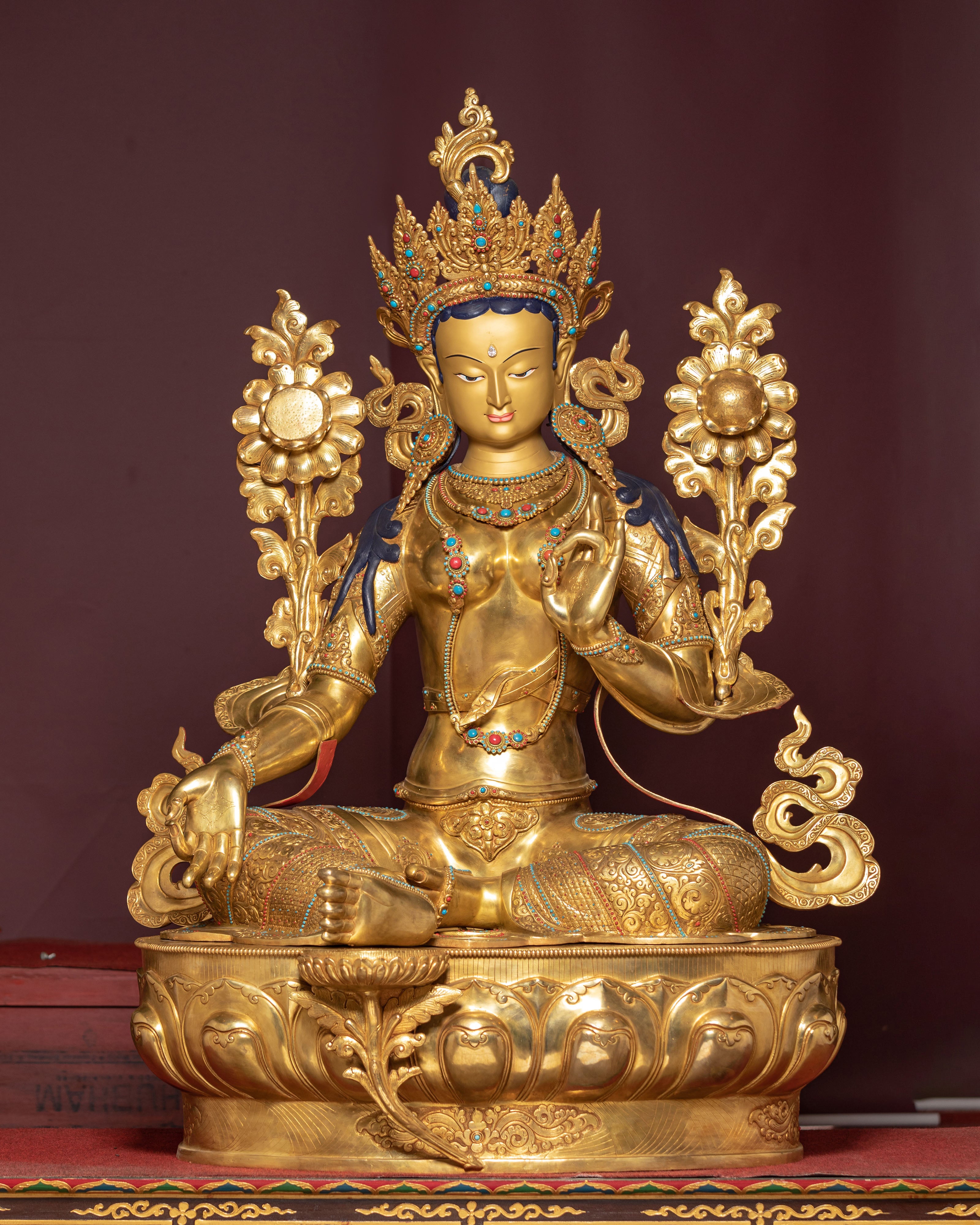Handcrafted Liberation Mother Shyama Tara Statue: Compassion Deity