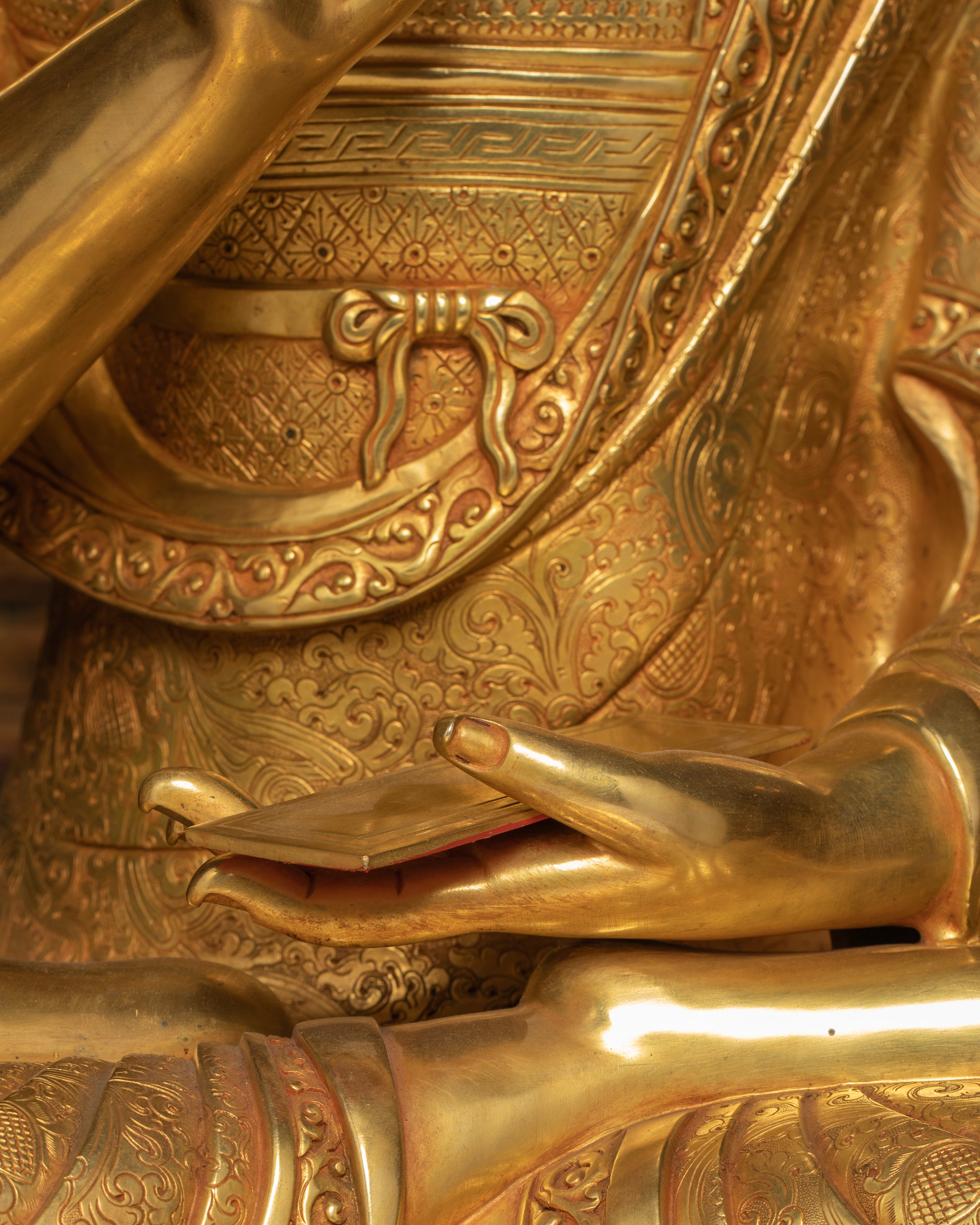 Tsongkhapa, Je Gyaltsab, and Je Khedrup Sculptures Set