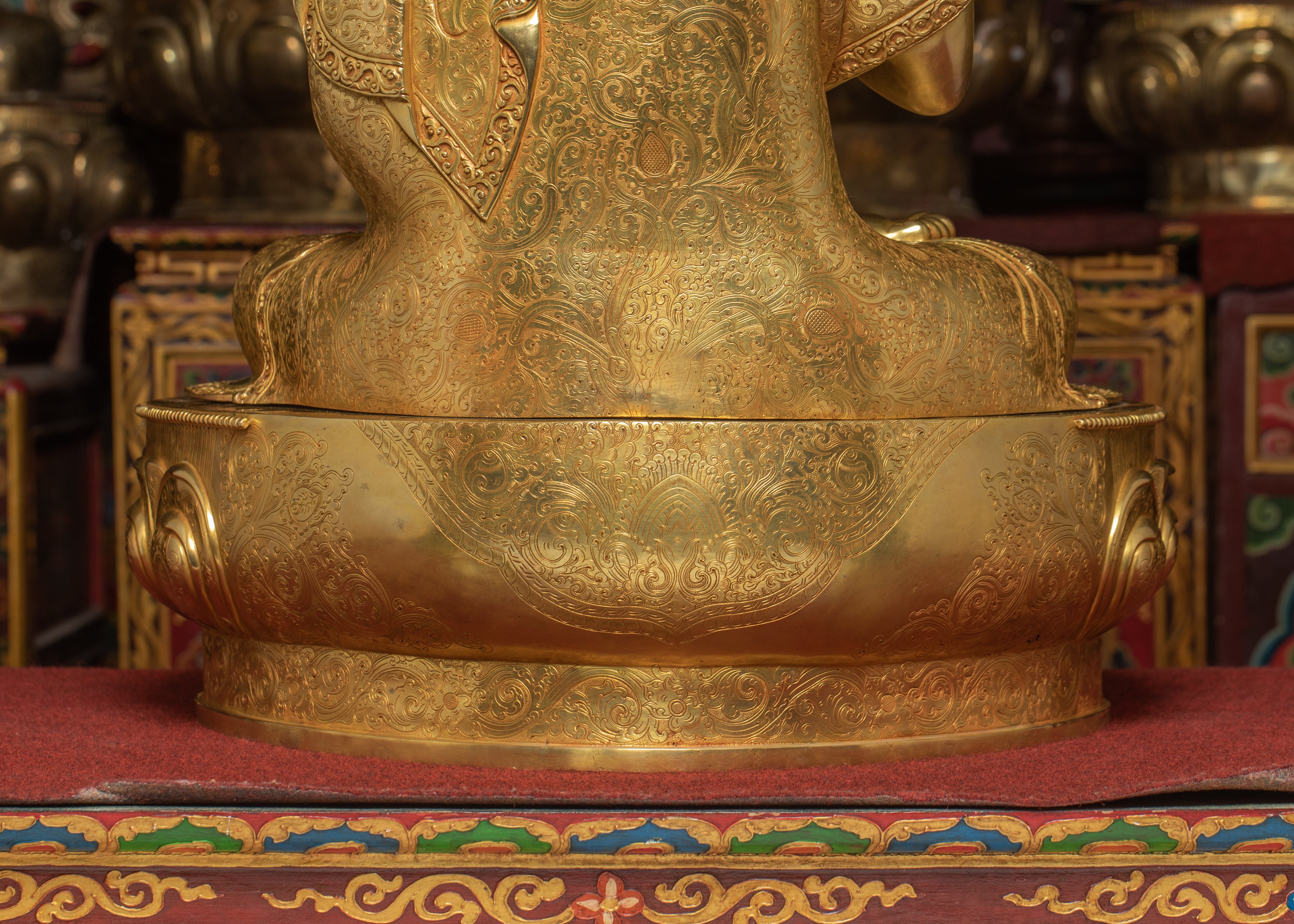 Tsongkhapa, Je Gyaltsab, and Je Khedrup Sculptures Set
