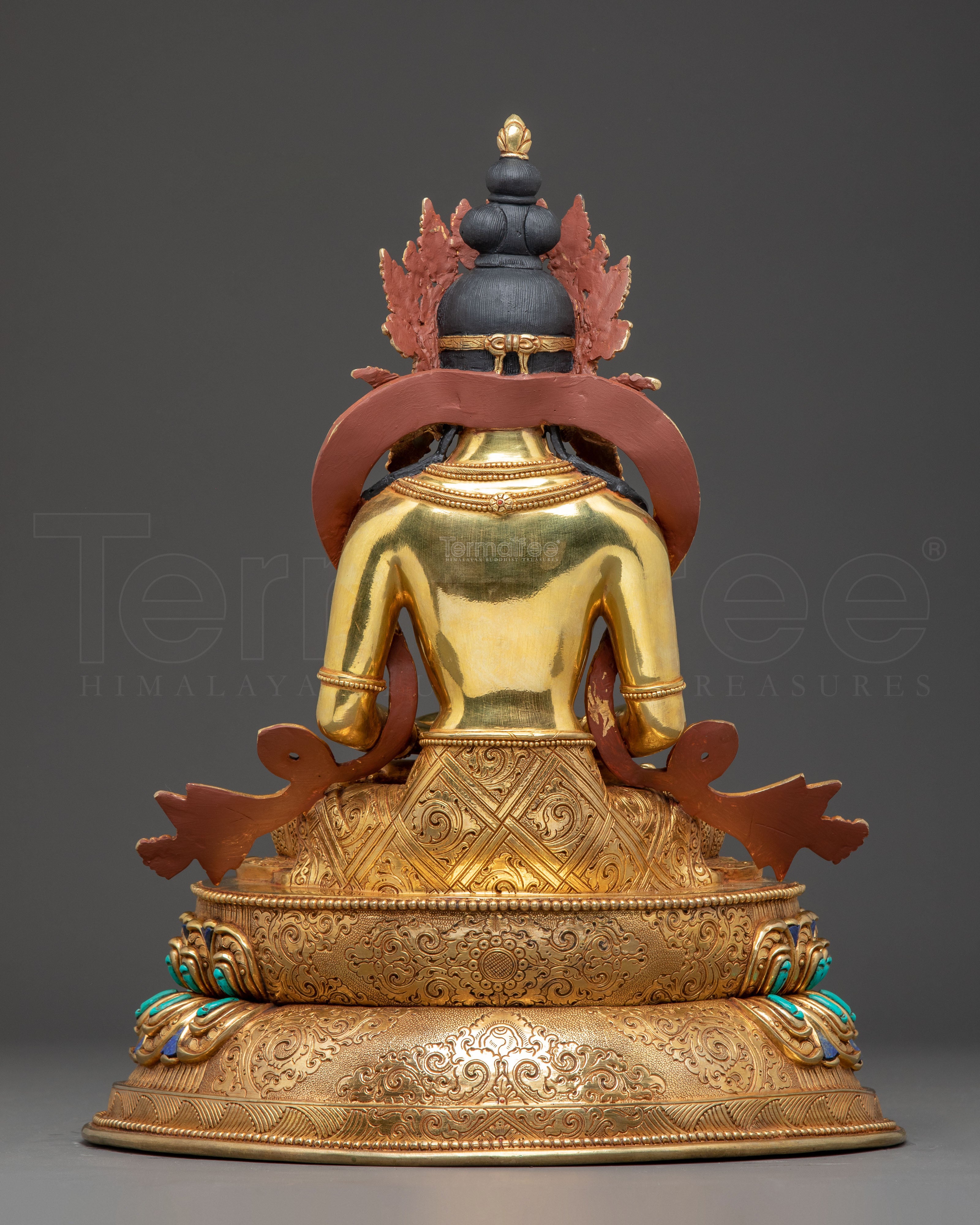Handmade Statue of Long-Life Buddha Amitayus | Buddha of Infinite Life