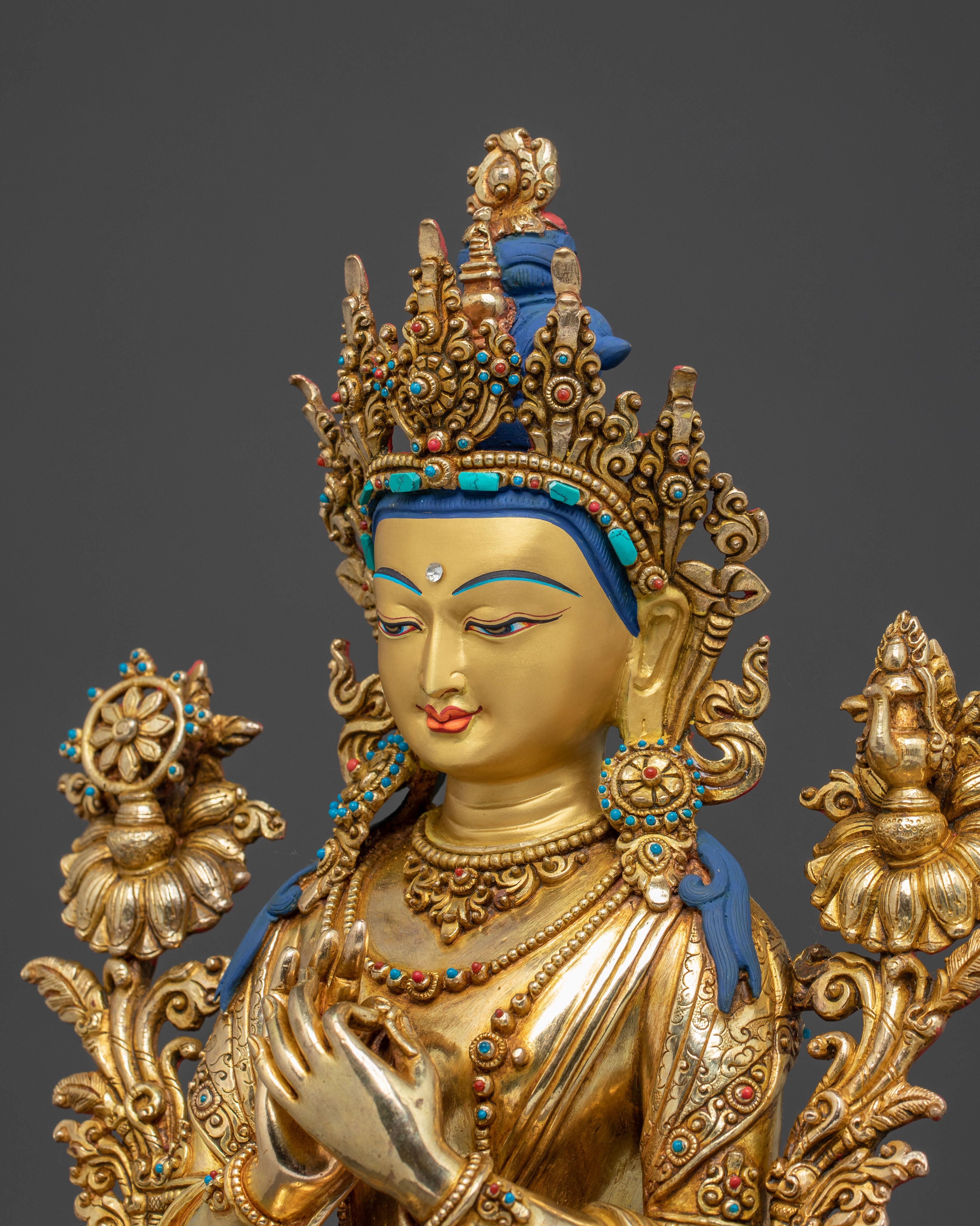 Handmade Statue of Future Buddha Maitreya