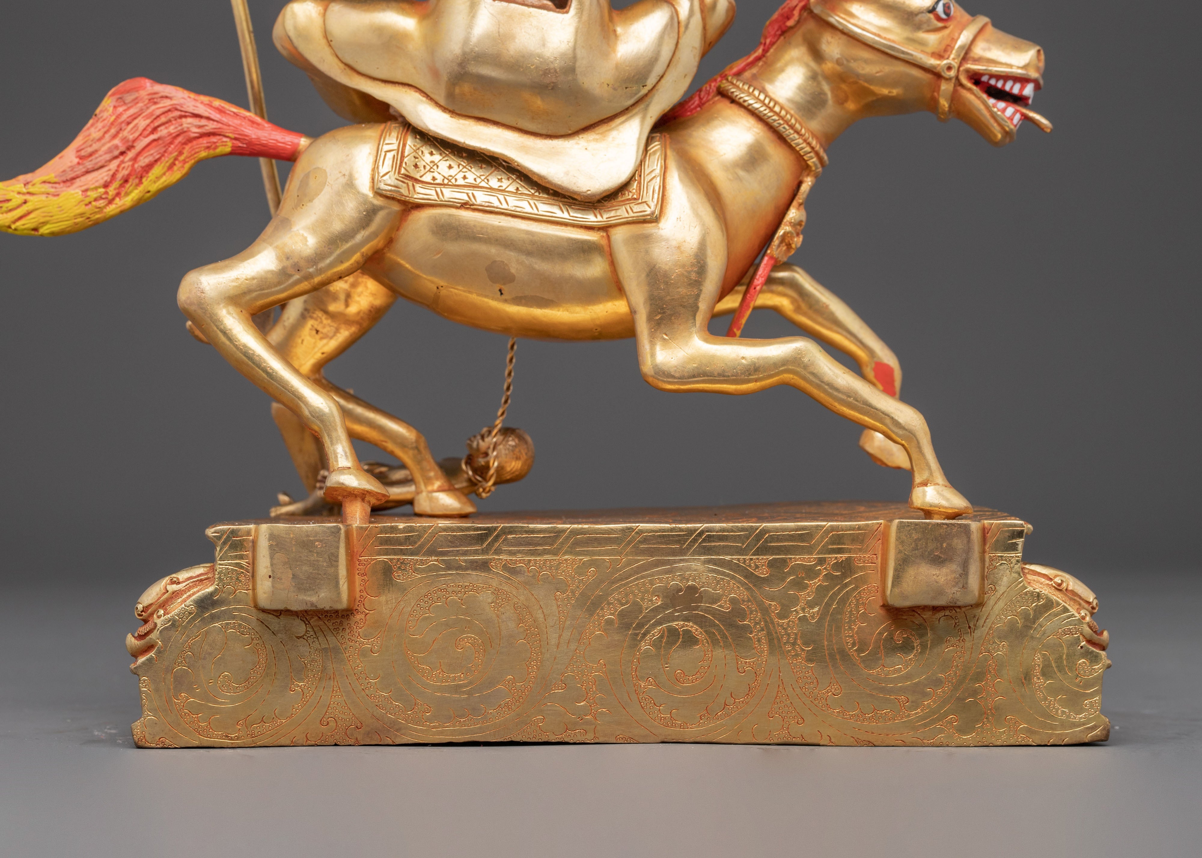 Chimar Statue: Divine Protector of the Dharma | Tantric Guardian