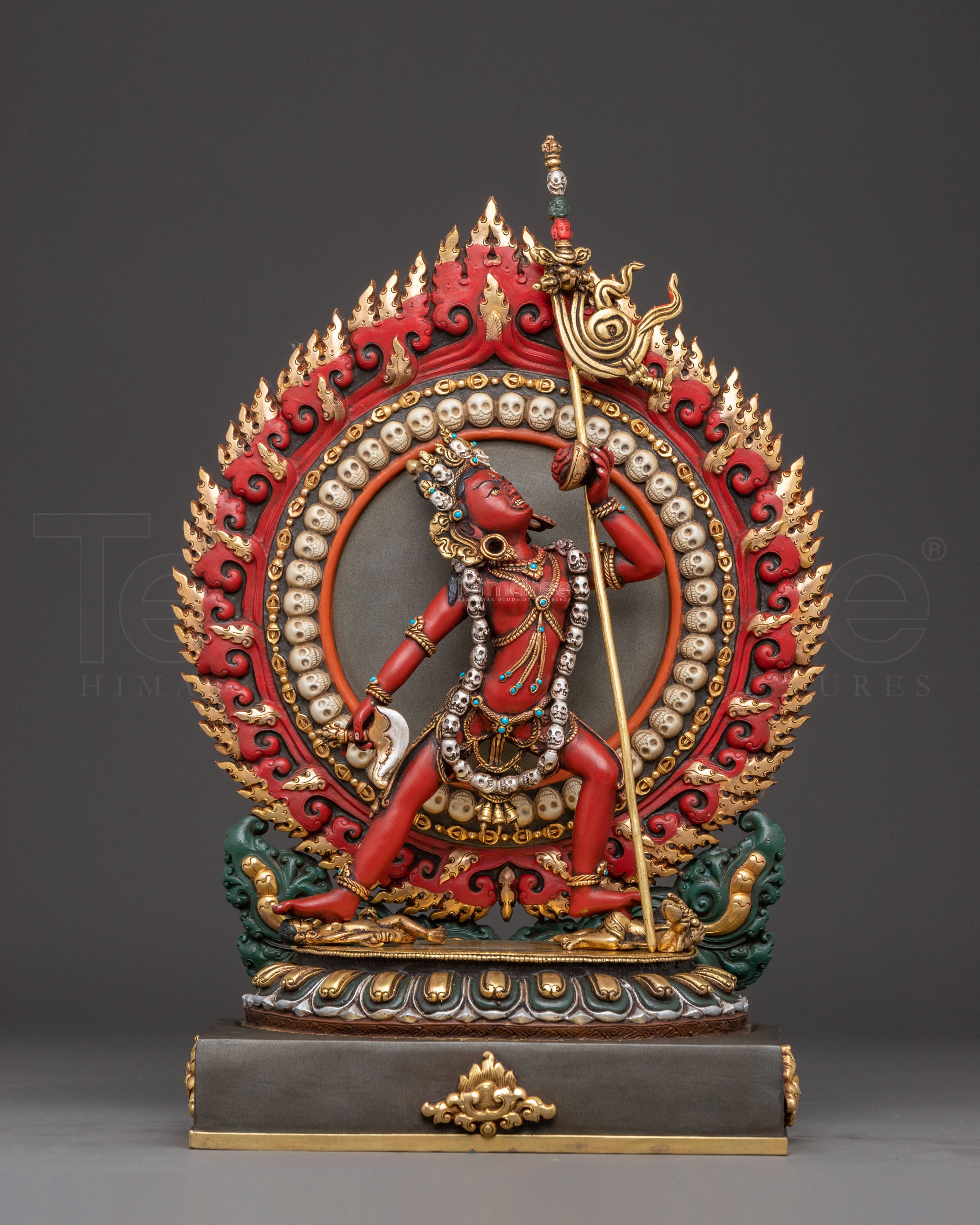 Handcrafted Vajrayogini Art, Goddess of Transformation | Tantric Feminine Power