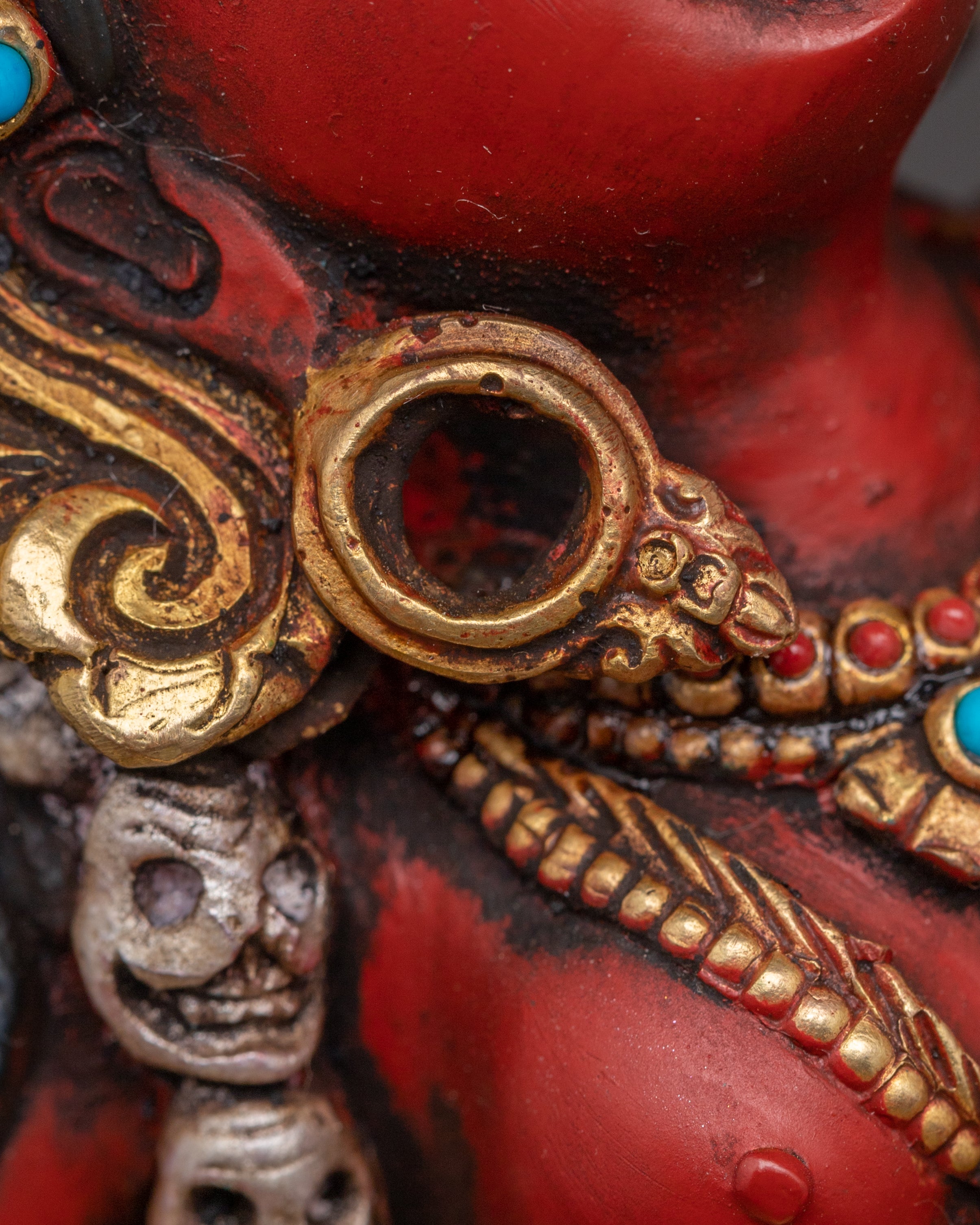 Handcrafted Vajrayogini Art, Goddess of Transformation | Tantric Feminine Power