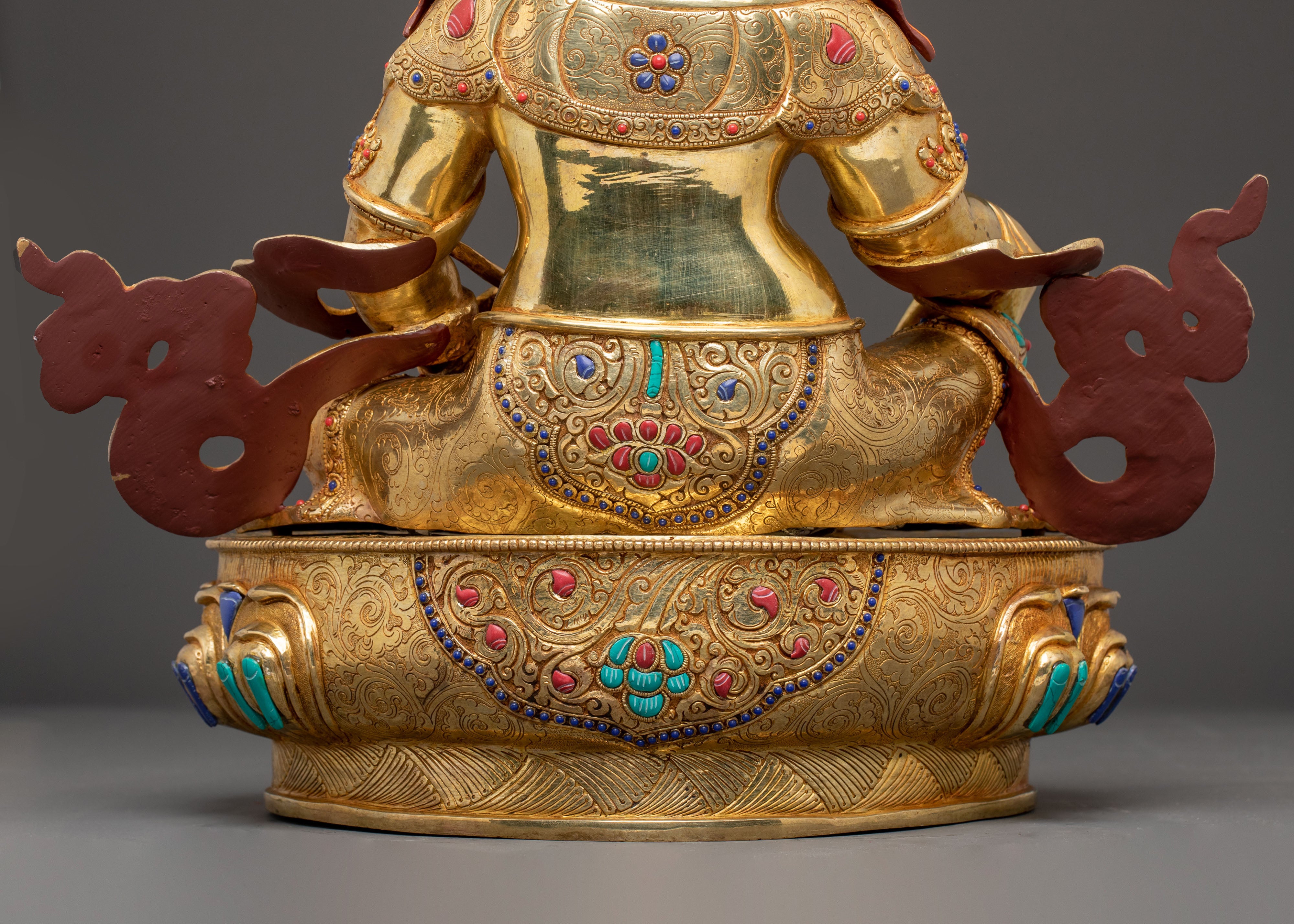 Radiant Statue of Dzambhala, Buddhist Wealth Deity | Abundance, Prosperity