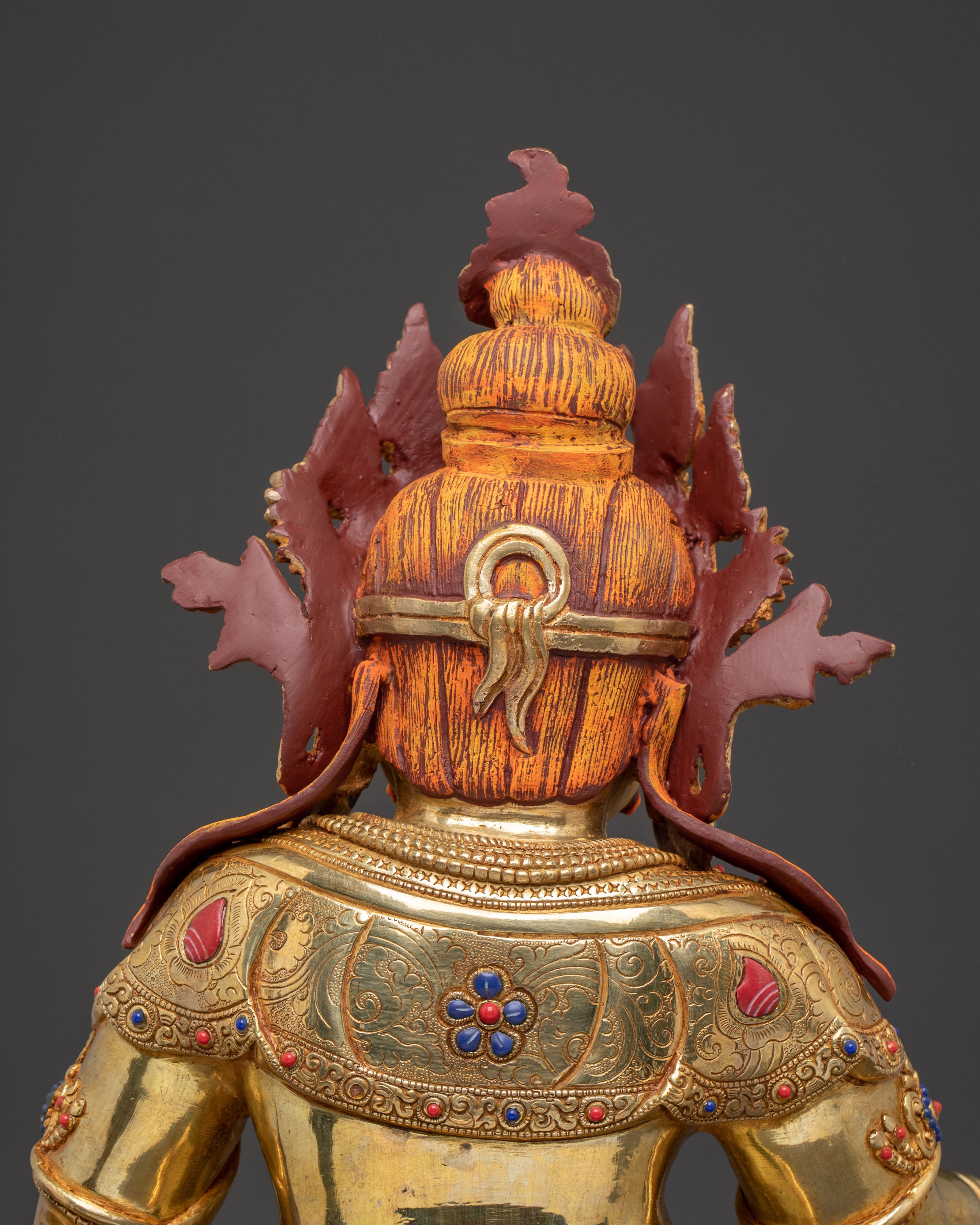 Radiant Statue of Dzambhala, Buddhist Wealth Deity | Abundance, Prosperity