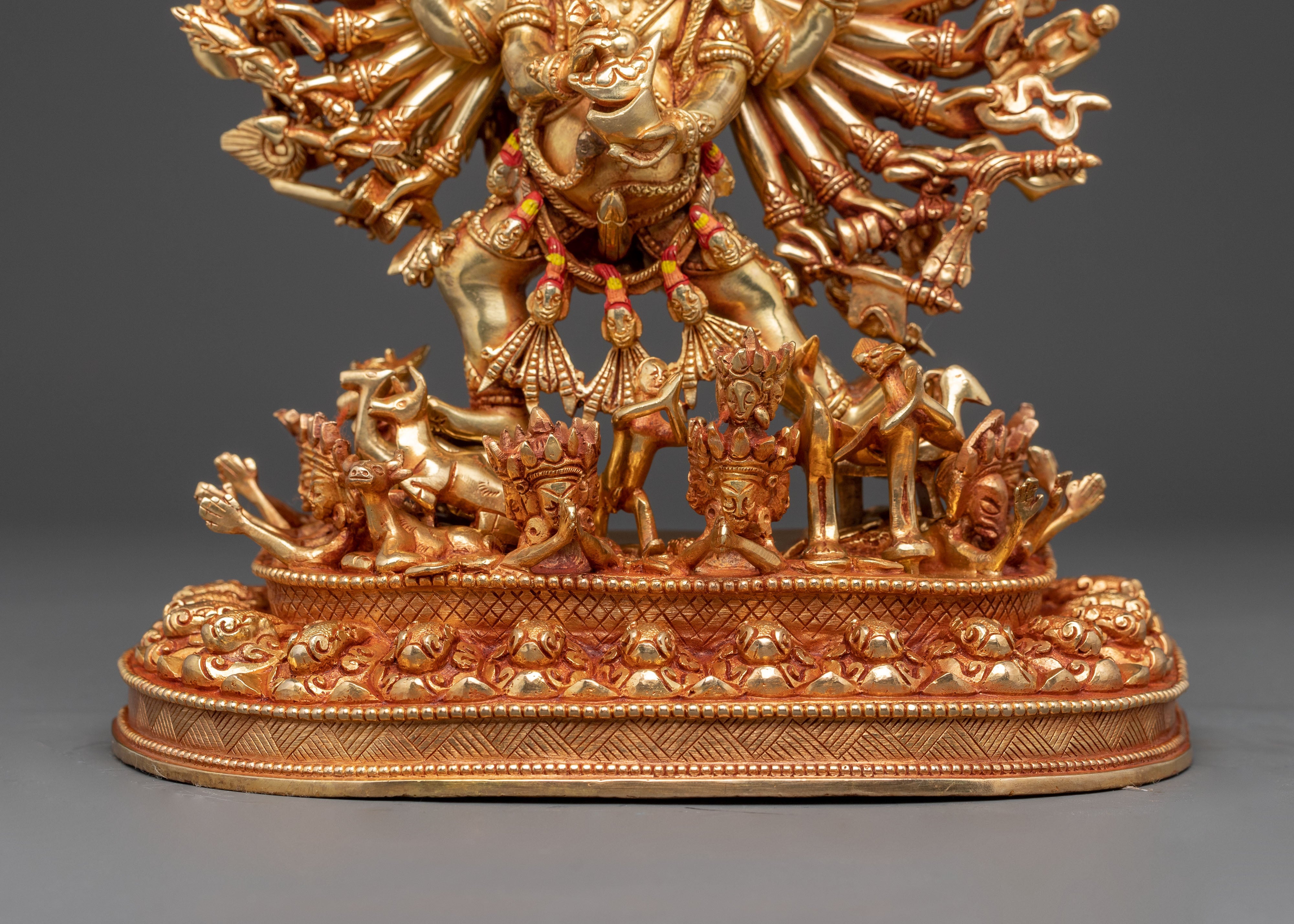 Handcrafted Statue of Yamantaka Manifestation of Manjushri | Guardian of Wisdom