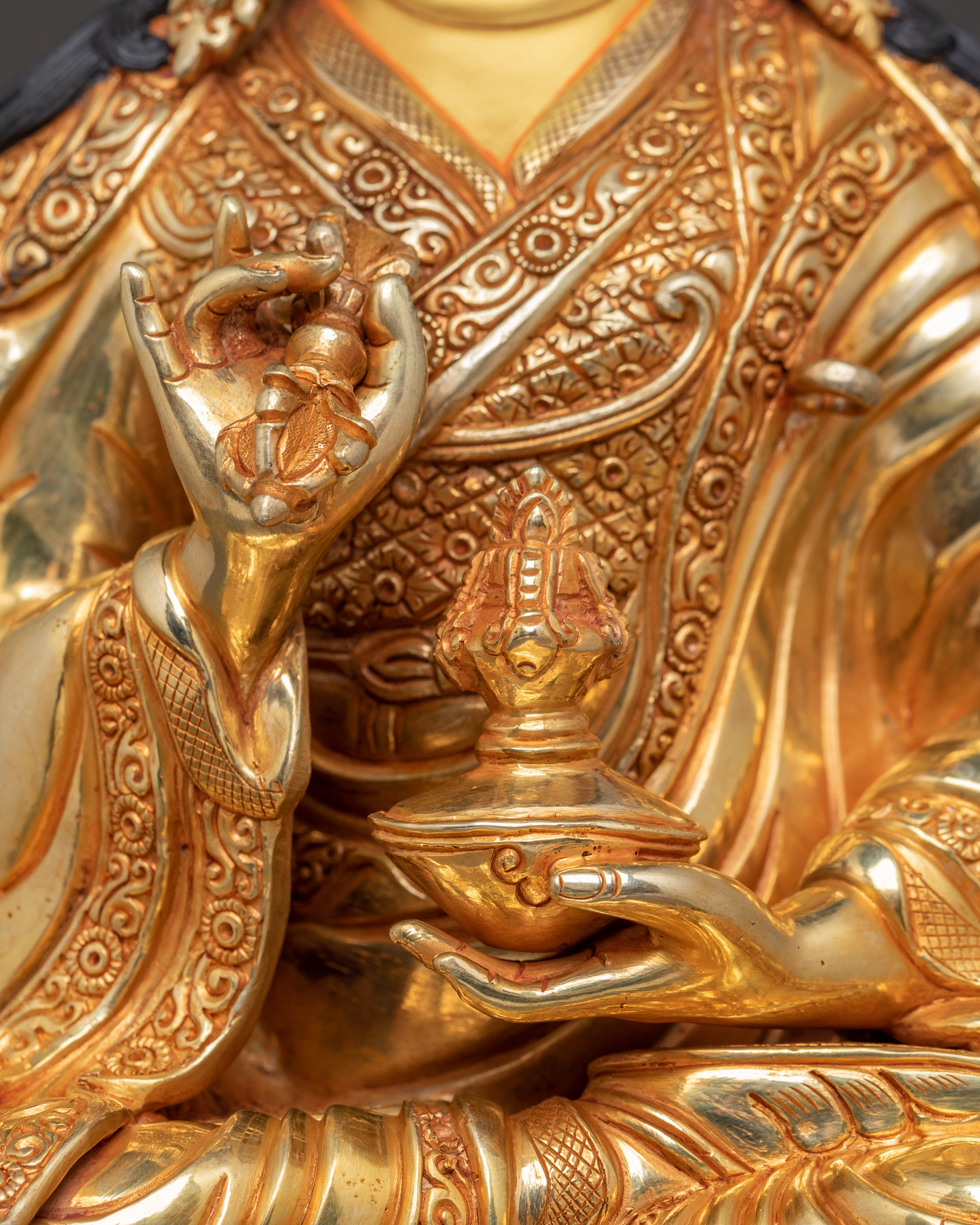 Guru Tsokye Dorje Statue: Tibetan Buddhist Master