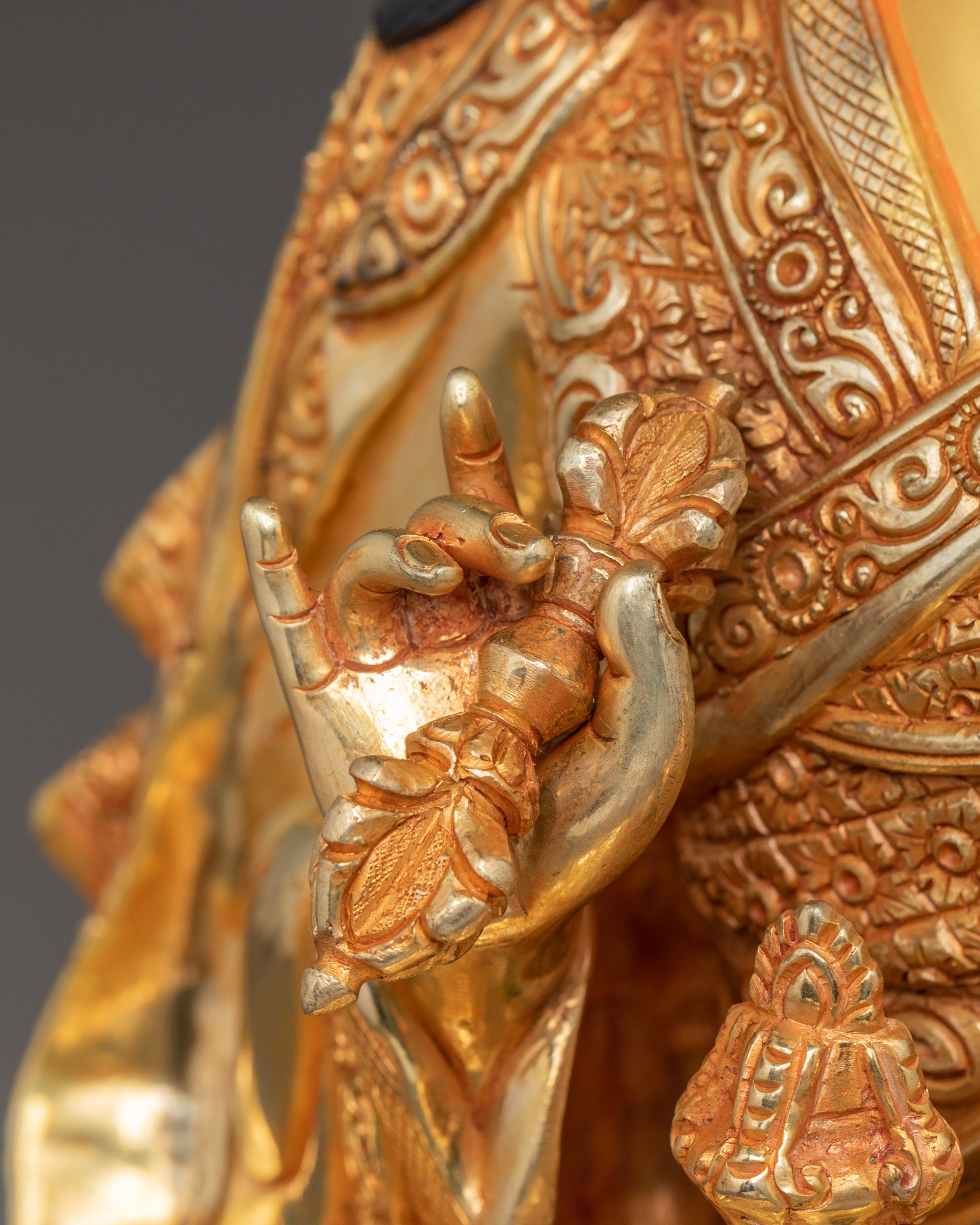 Guru Tsokye Dorje Statue: Tibetan Buddhist Master