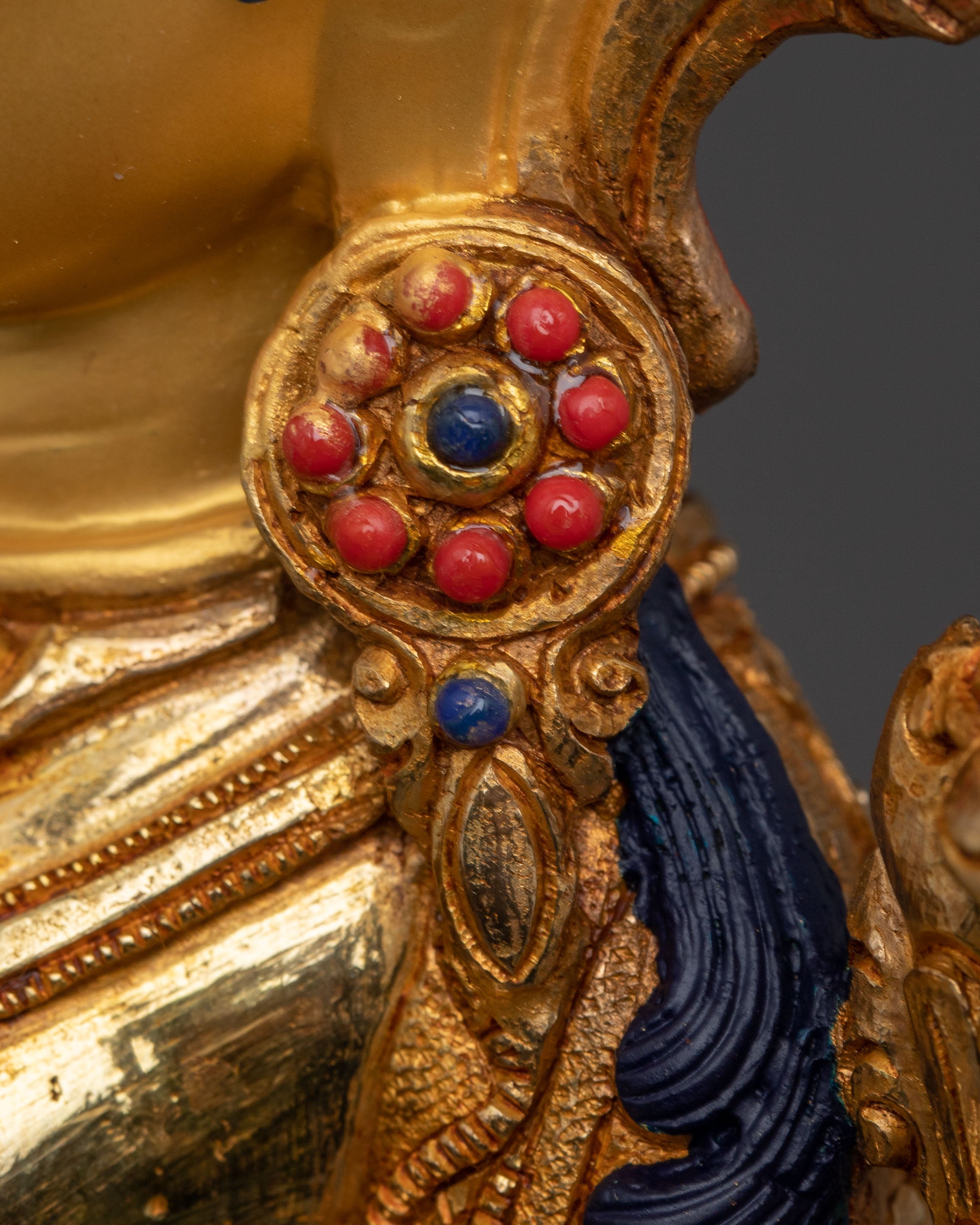 Serene Statue of Mother Green Tara | Tibetan Buddhist Goddess