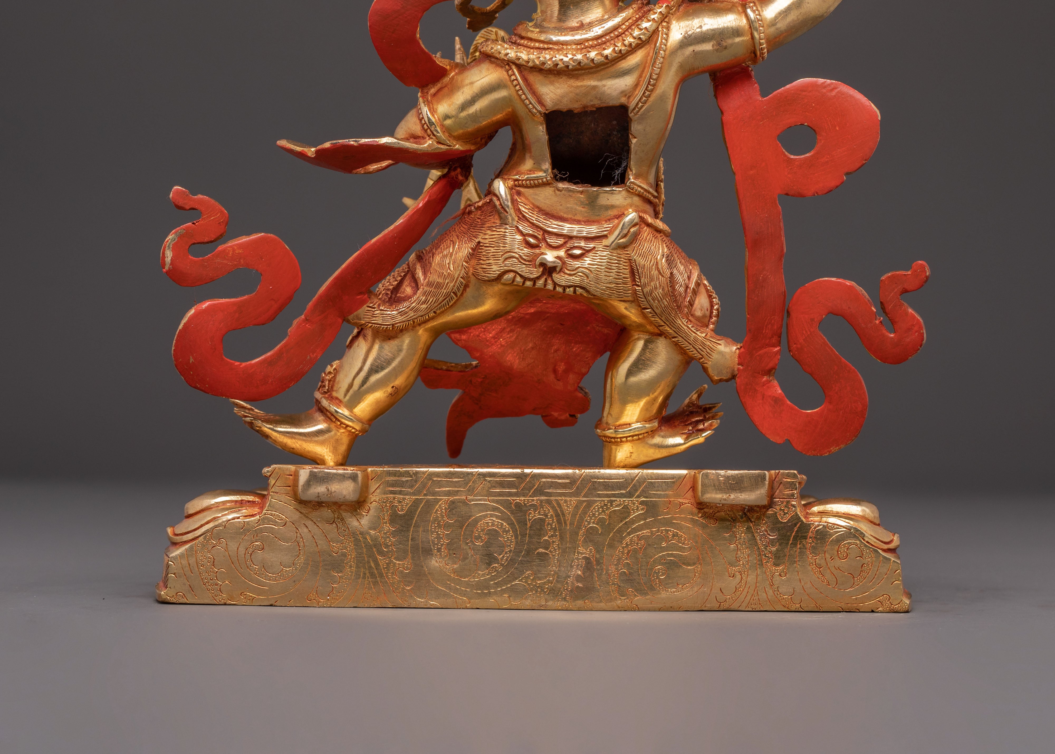 Handmade Vajrapani Statue: Bodhisattva of Protection