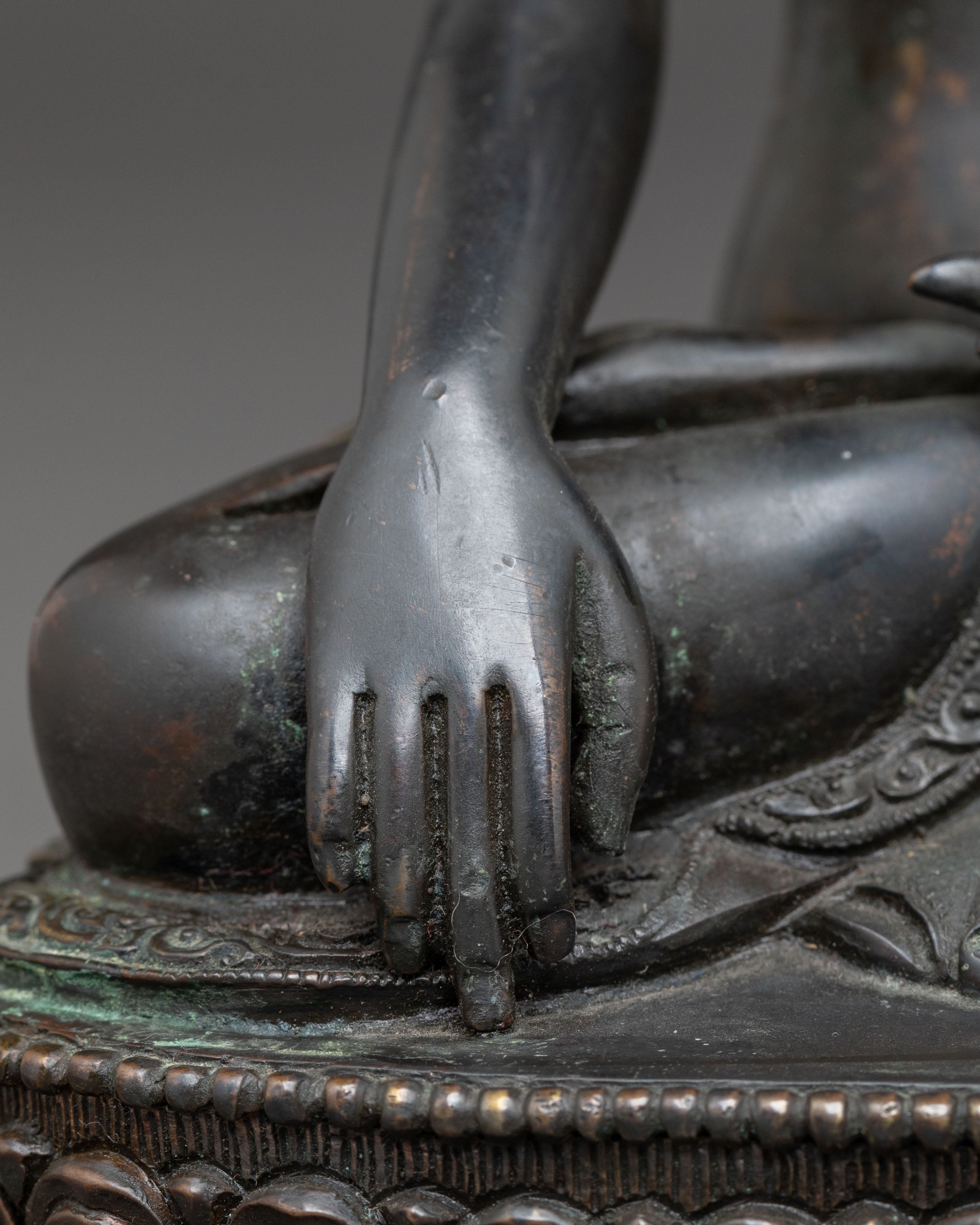 Handmade Copper Shakyamuni Buddha Statue | The Awakened One