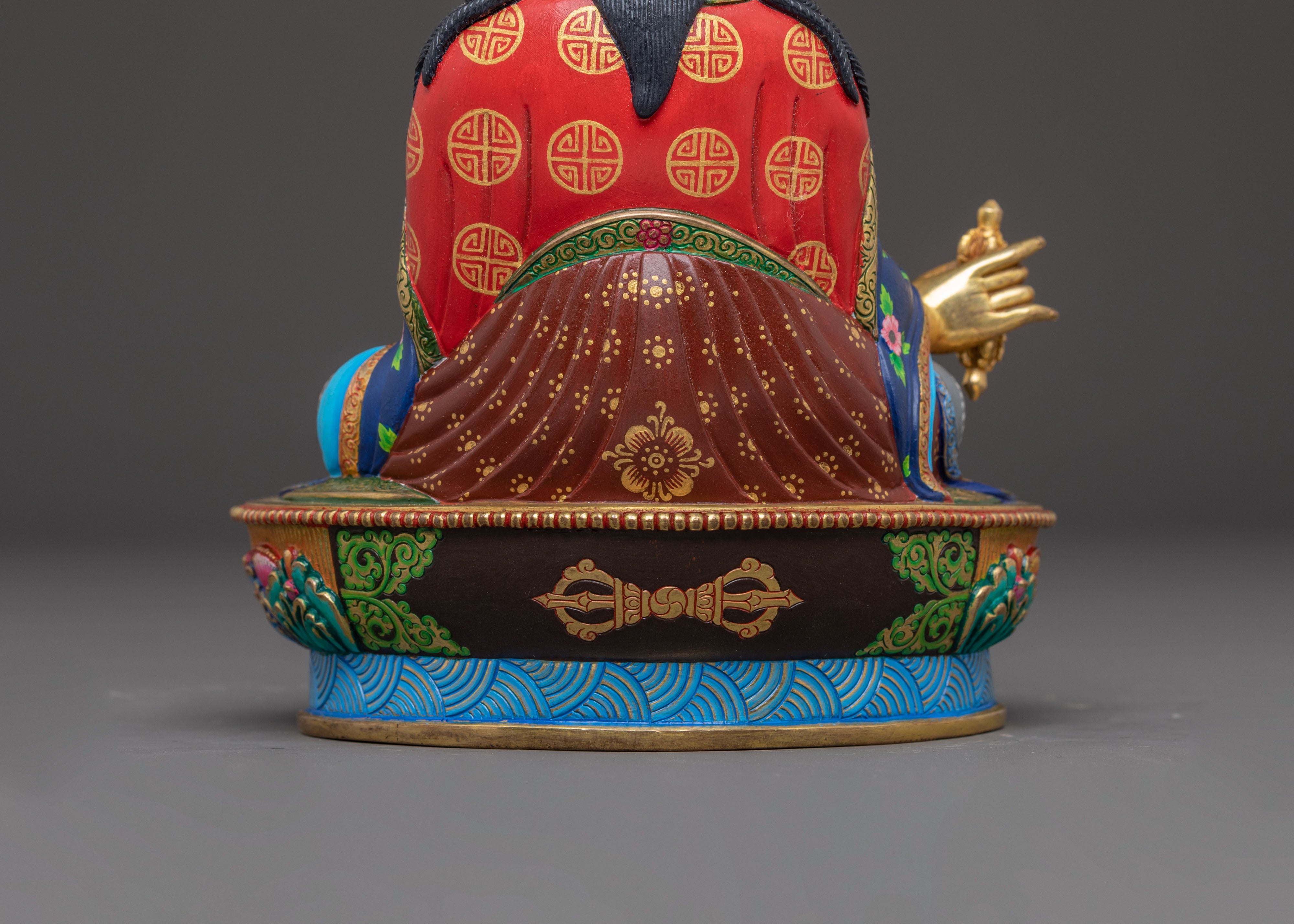Guru Rinpoche Statue: Tibetan Master Padmasambhava | Vajrayana Teacher