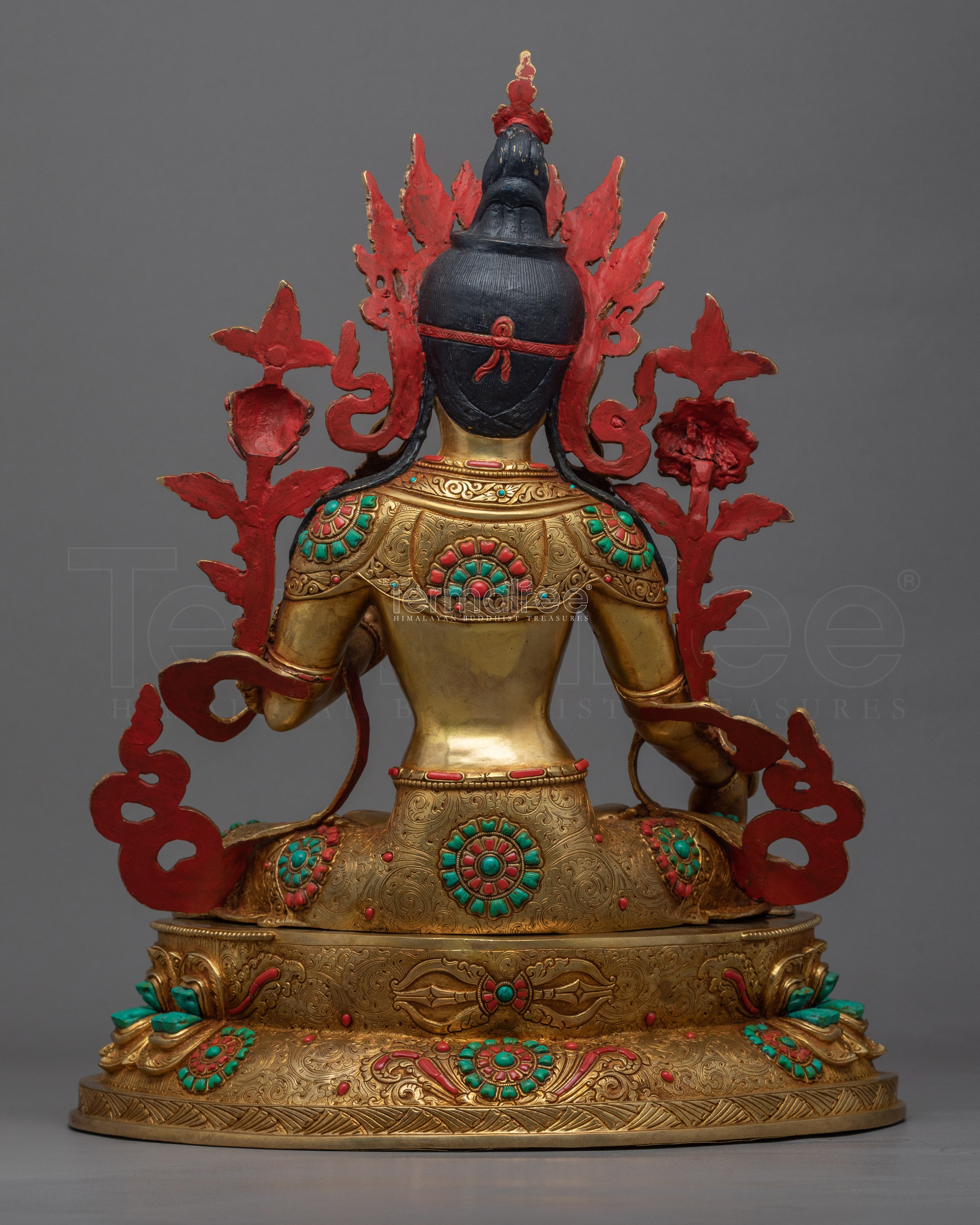 Tara The Female Buddha Statue | The Deity Of Long Life Sculpture - Termatree