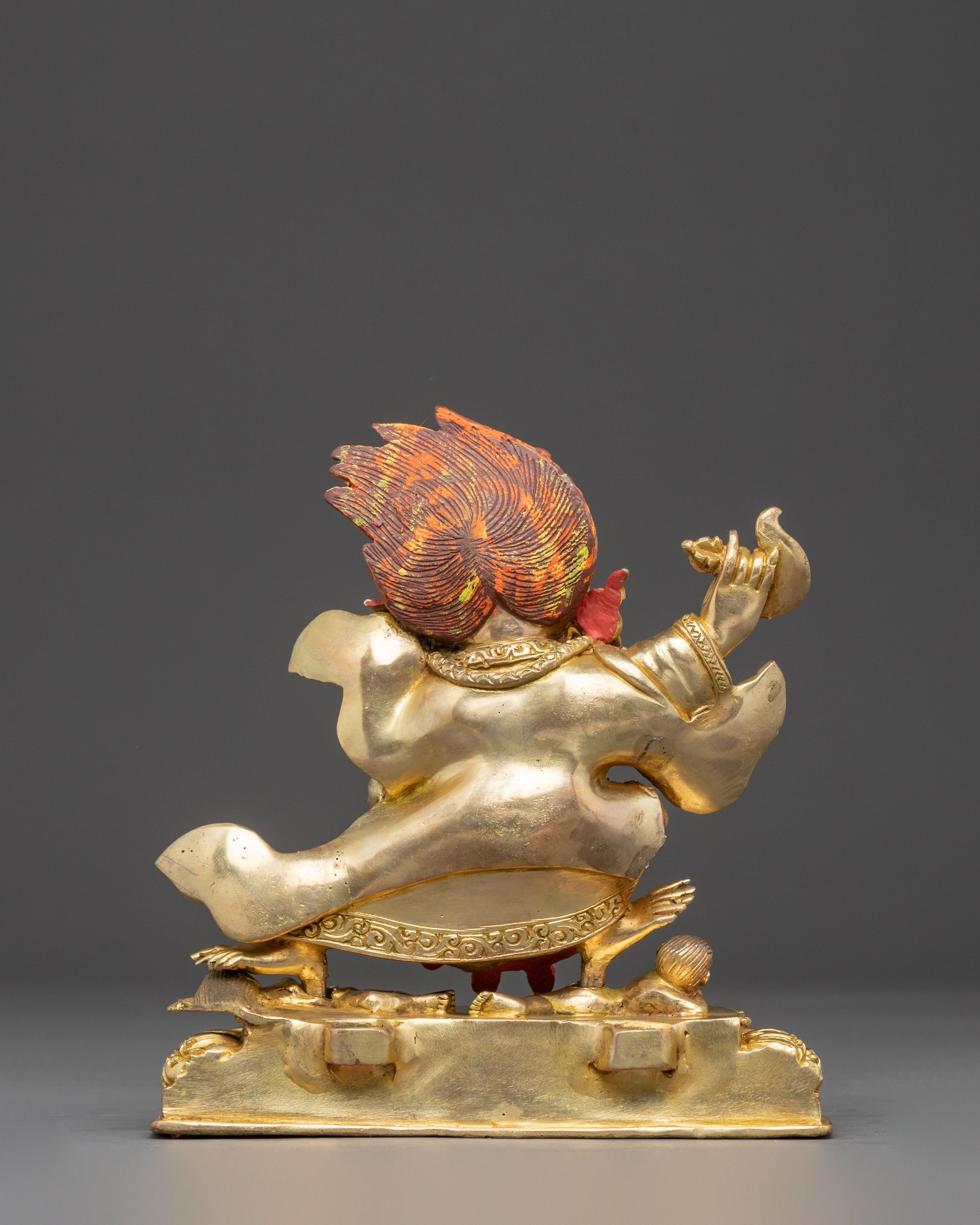 Mahakala Bernagchen Statue: Protector of the Dharma