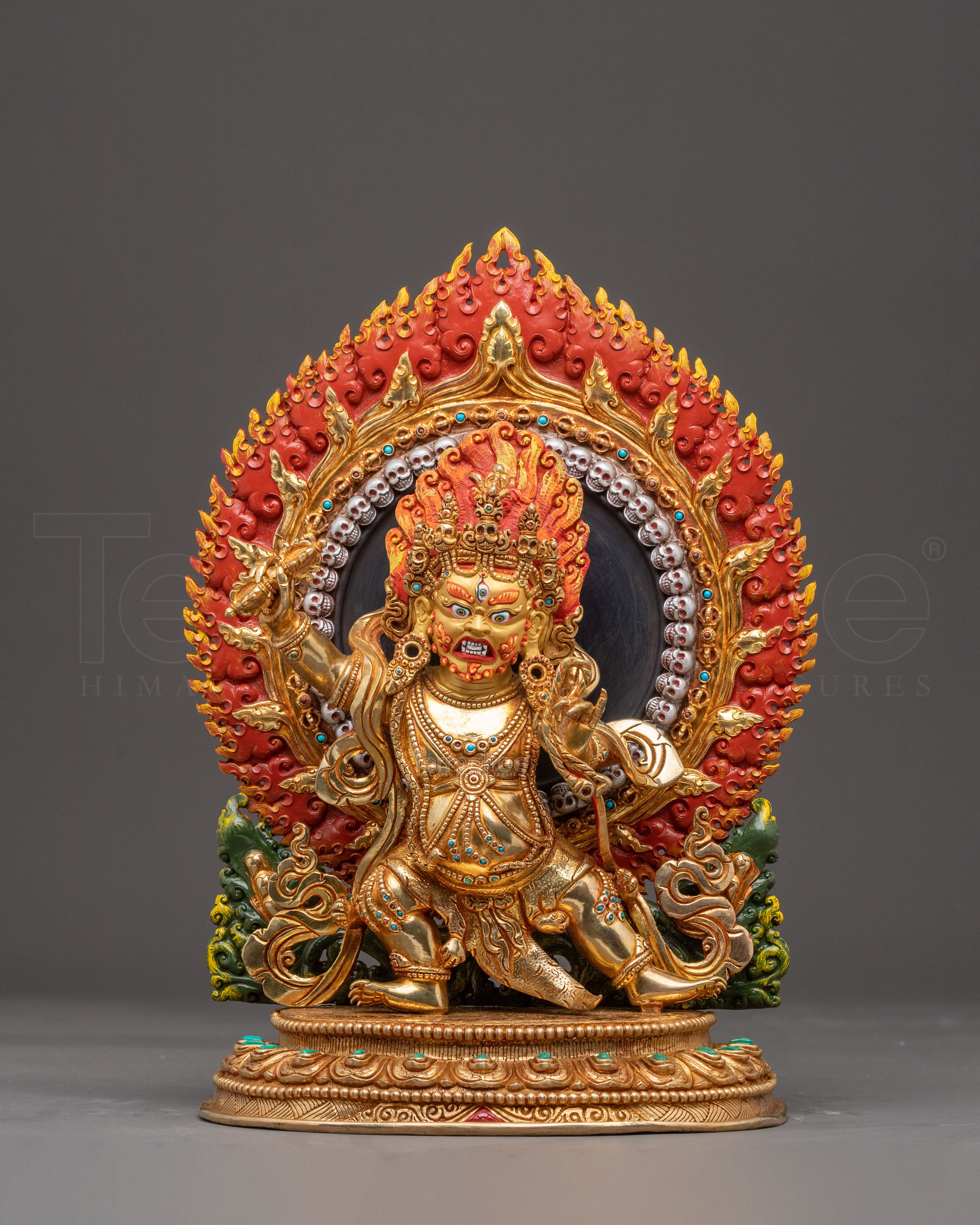 Handcrafted Statue of Bodhisattva Vajrapani | Protector of the Buddha