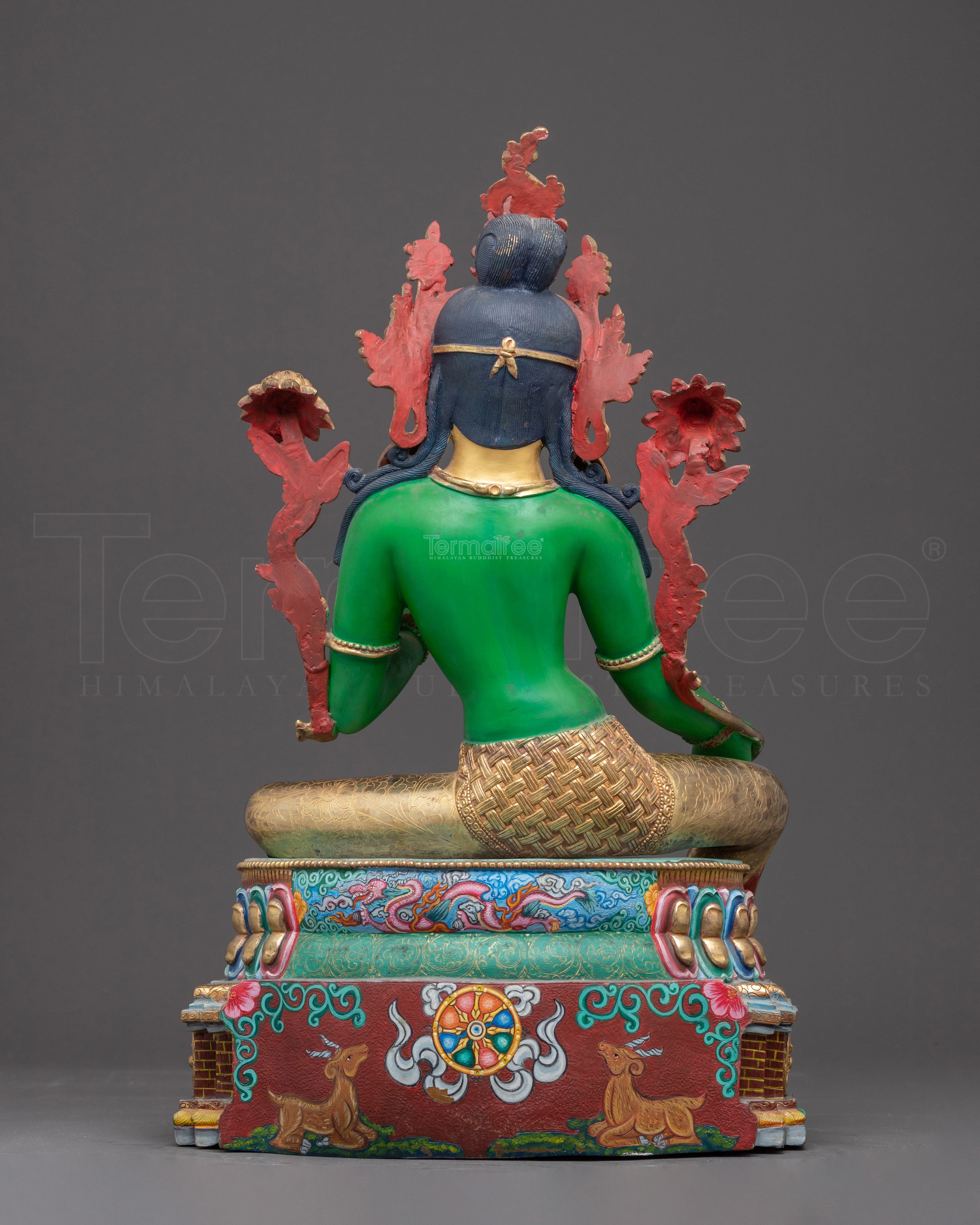 Peaceful Statue of Mother Green Tara | Swift Compassion