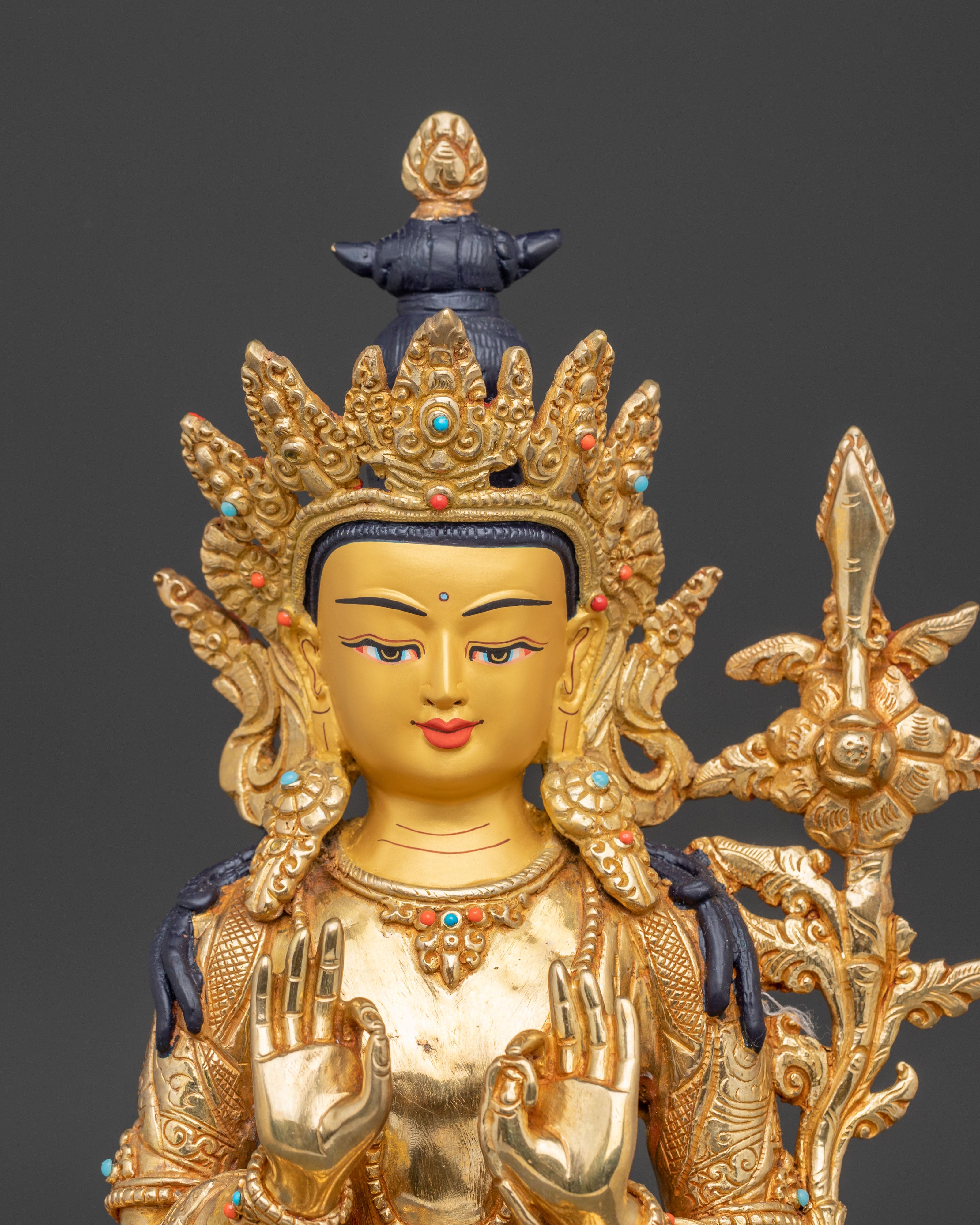 Handmade Akashgarbha Buddha Statue | Symbol of Boundless Space