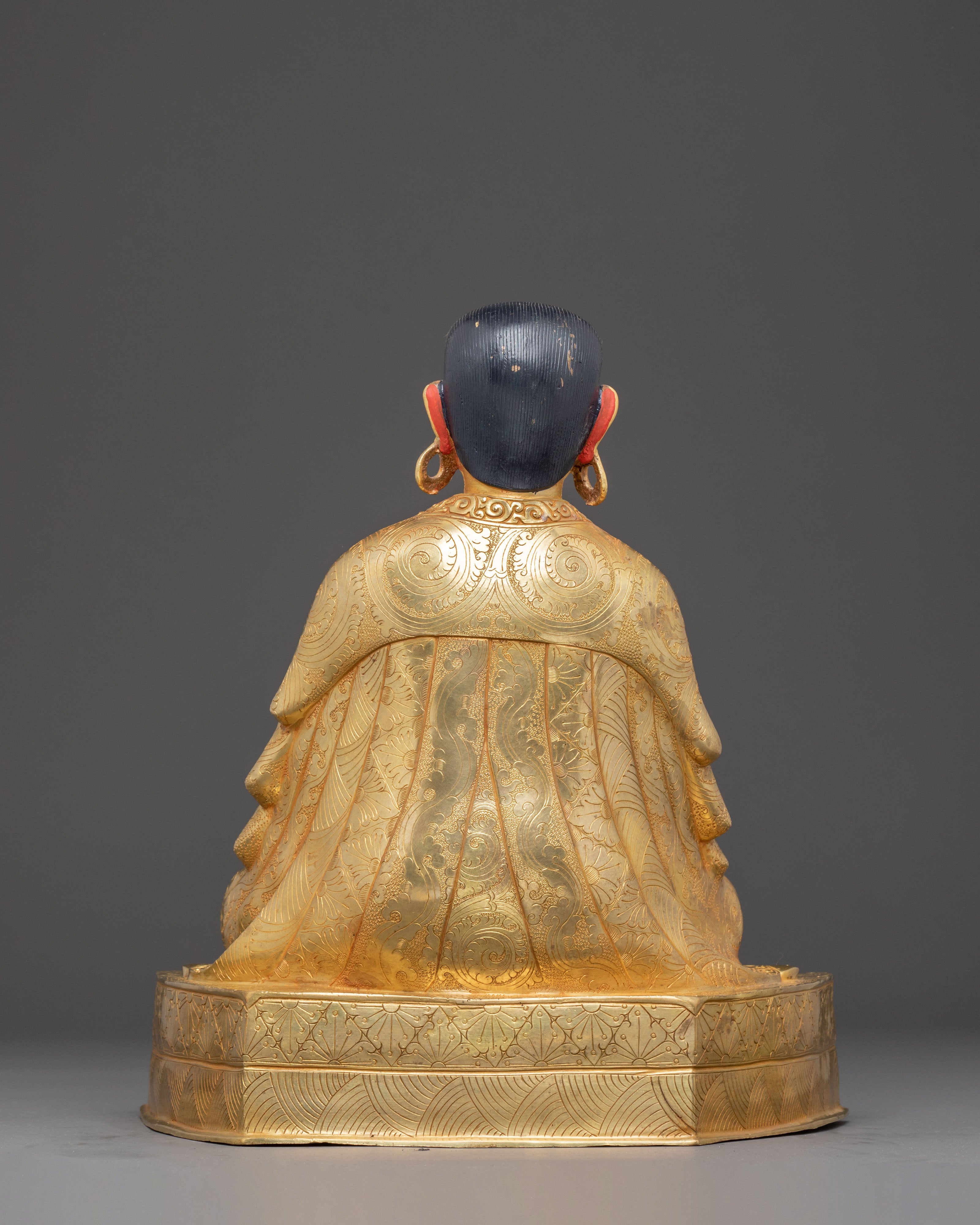 Marpha and Gompopa Statue Set | Revered Kagyu Masters