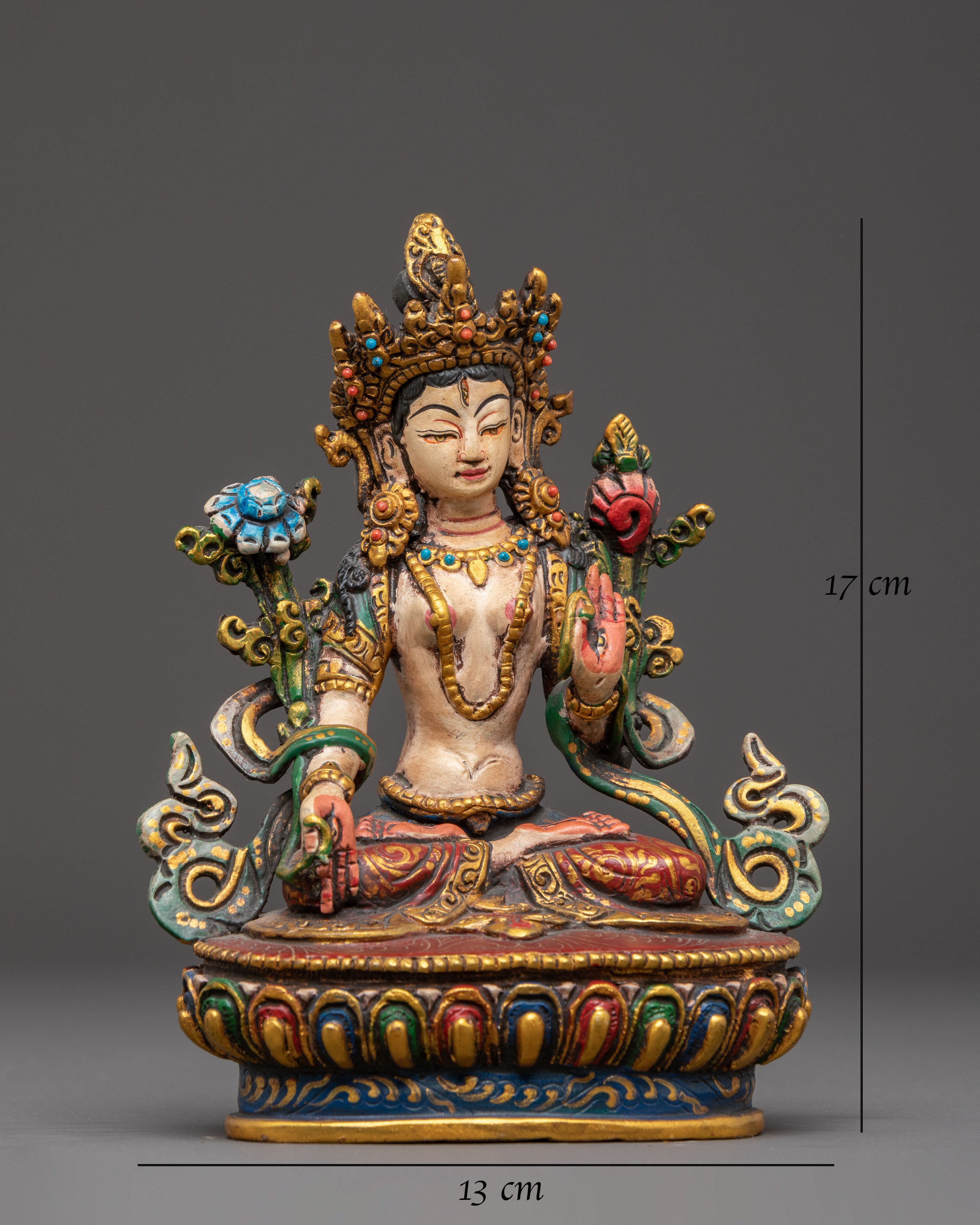 White Tara Art: Symbol of Power | Spiritual Decor for Meditation