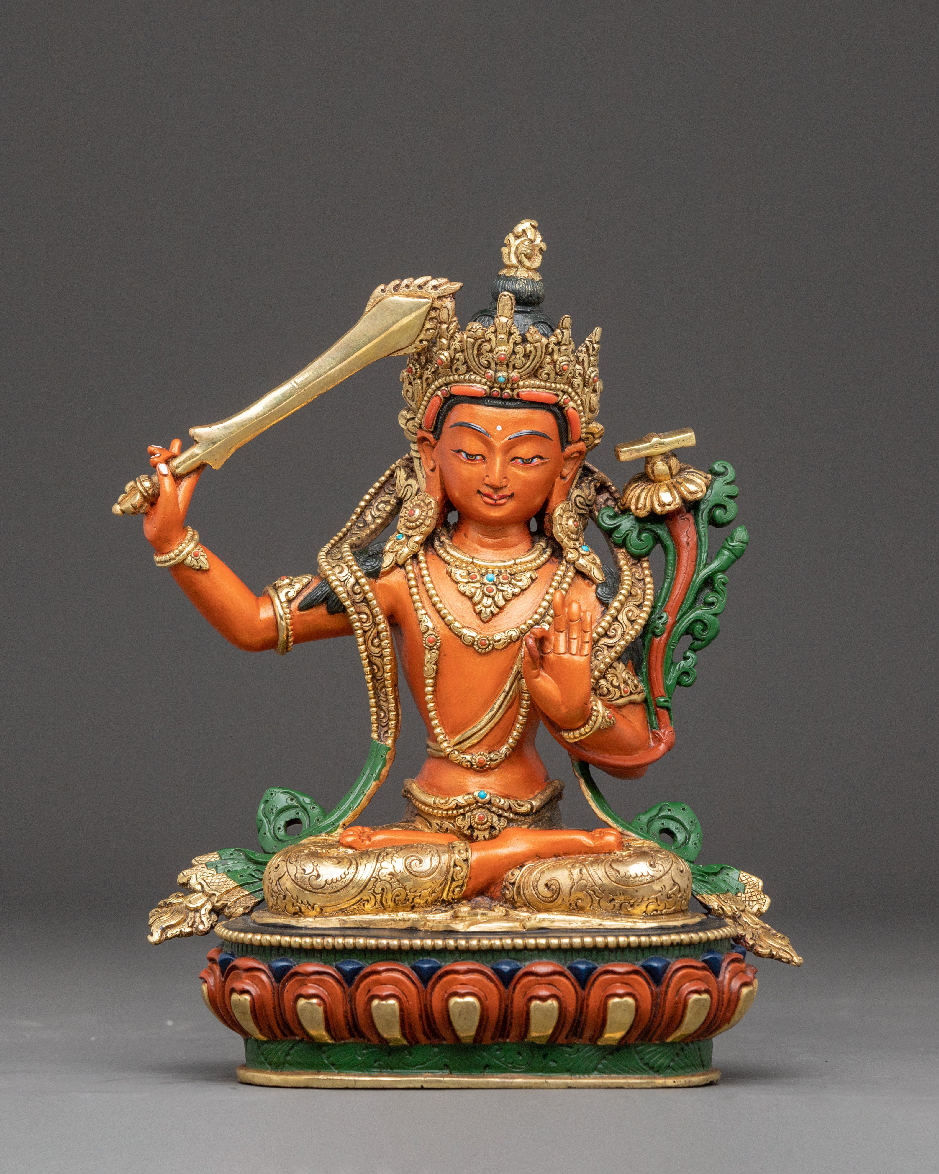 Himalayan Bodhisattva Statue Set | Symbol of Enlightened Wisdom