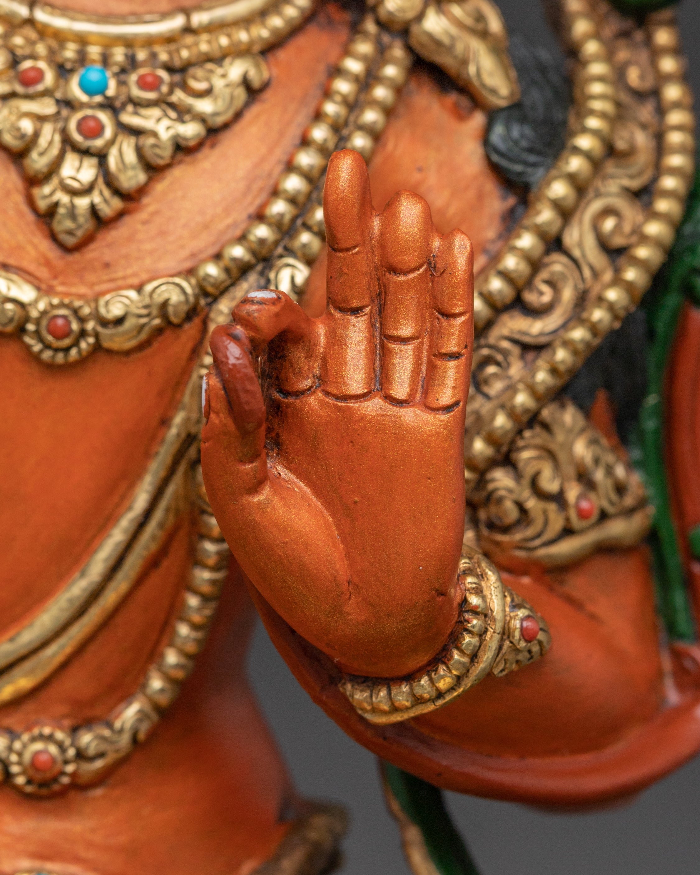 Himalayan Bodhisattva Statue Set | Symbol of Enlightened Wisdom