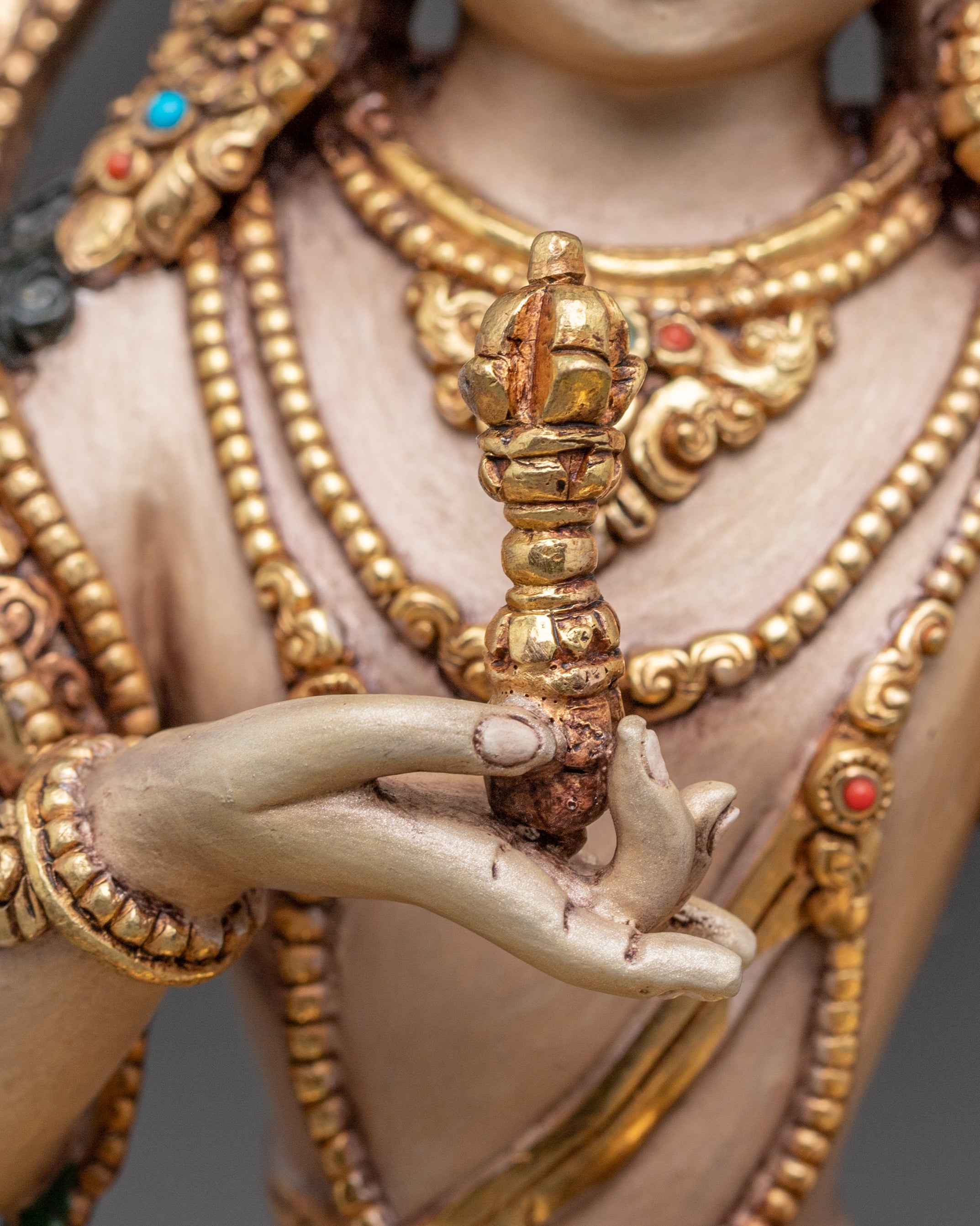 Himalayan Bodhisattva Statue Set | Symbol of Enlightened Wisdom