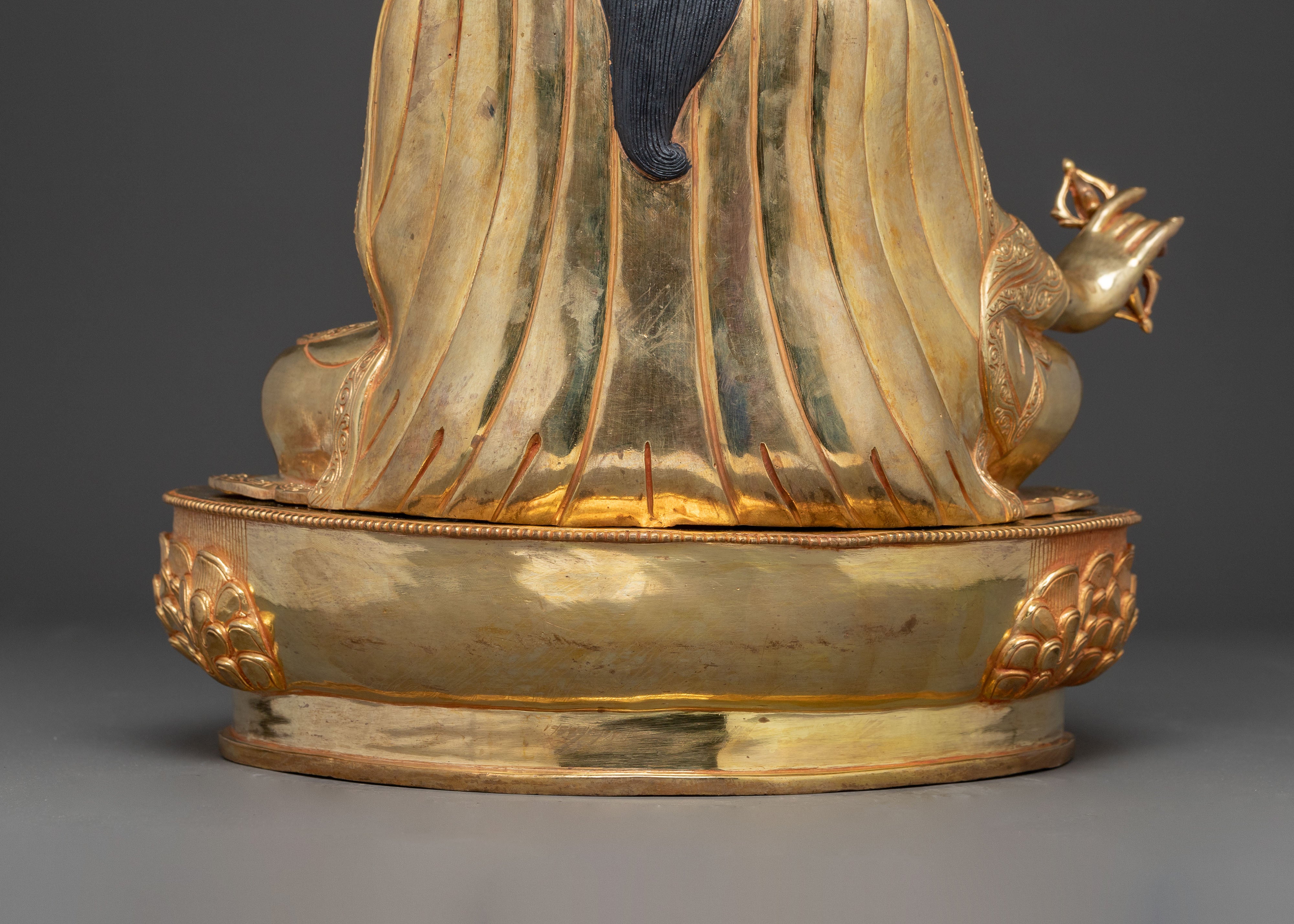 Golden Guru Padmasambhava Statue | Handmade in Nepal