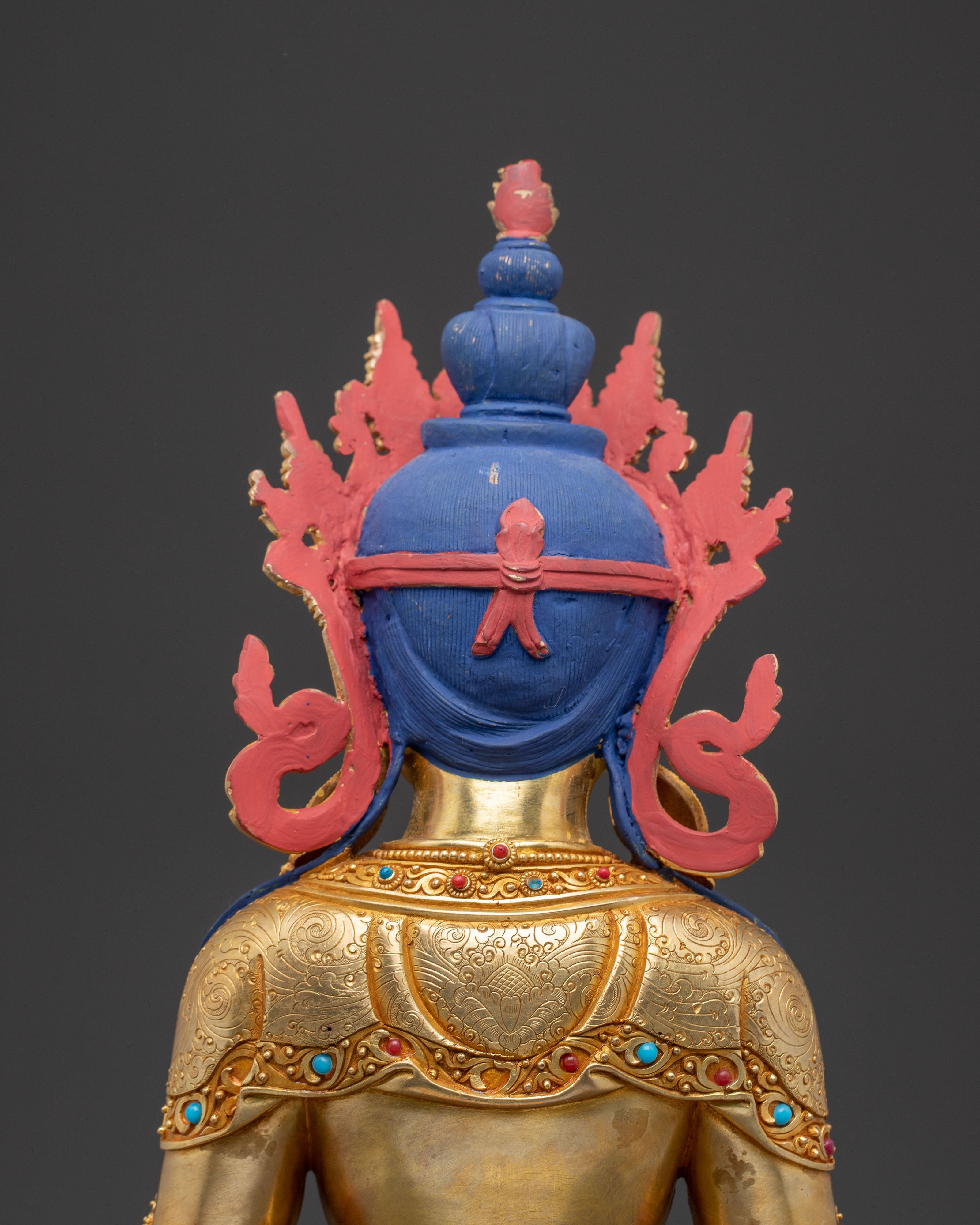 Longevity Buddha Amitayus Handmade Statue | Buddha of Infinite Life