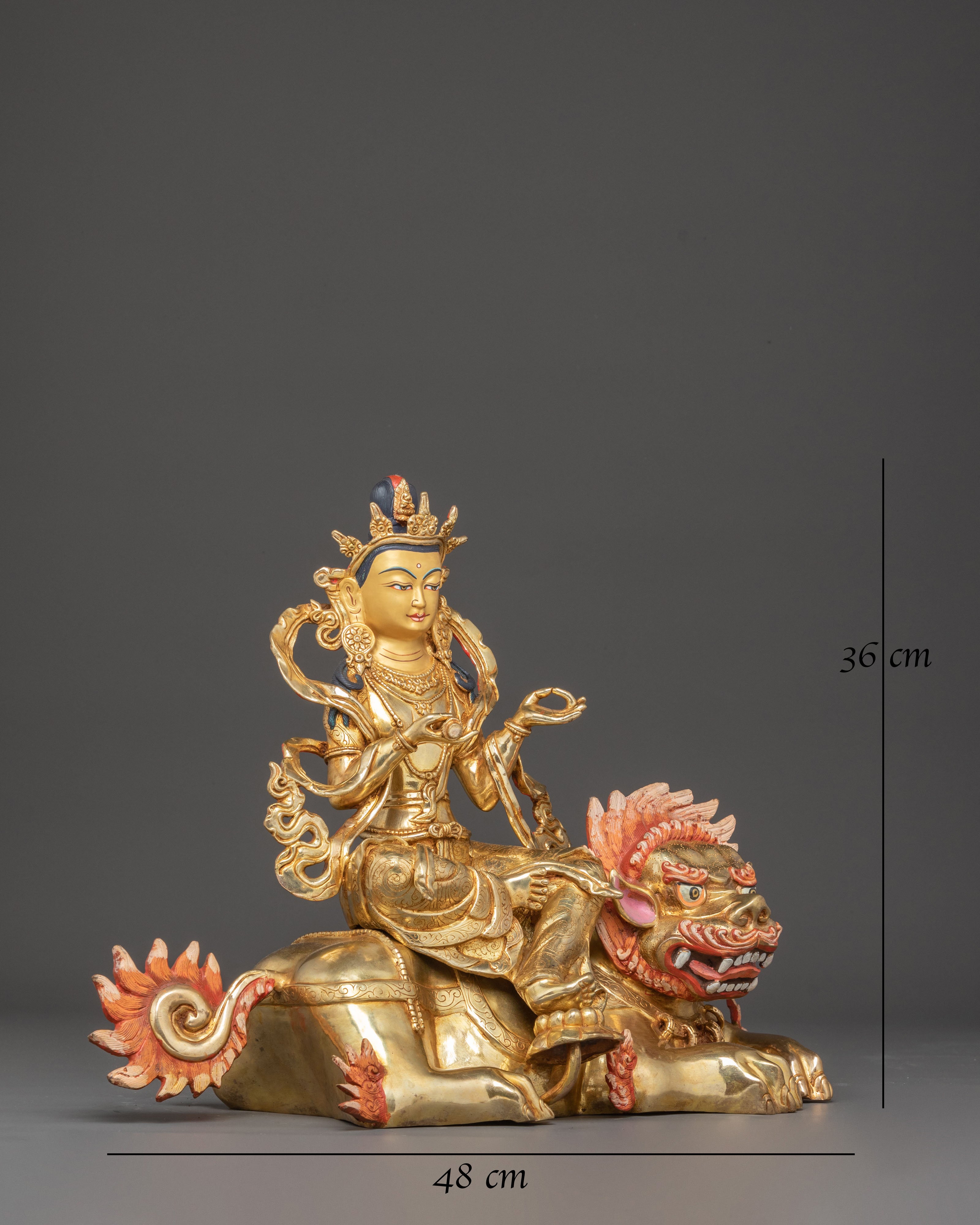 Golden Statue of Lokeshwor