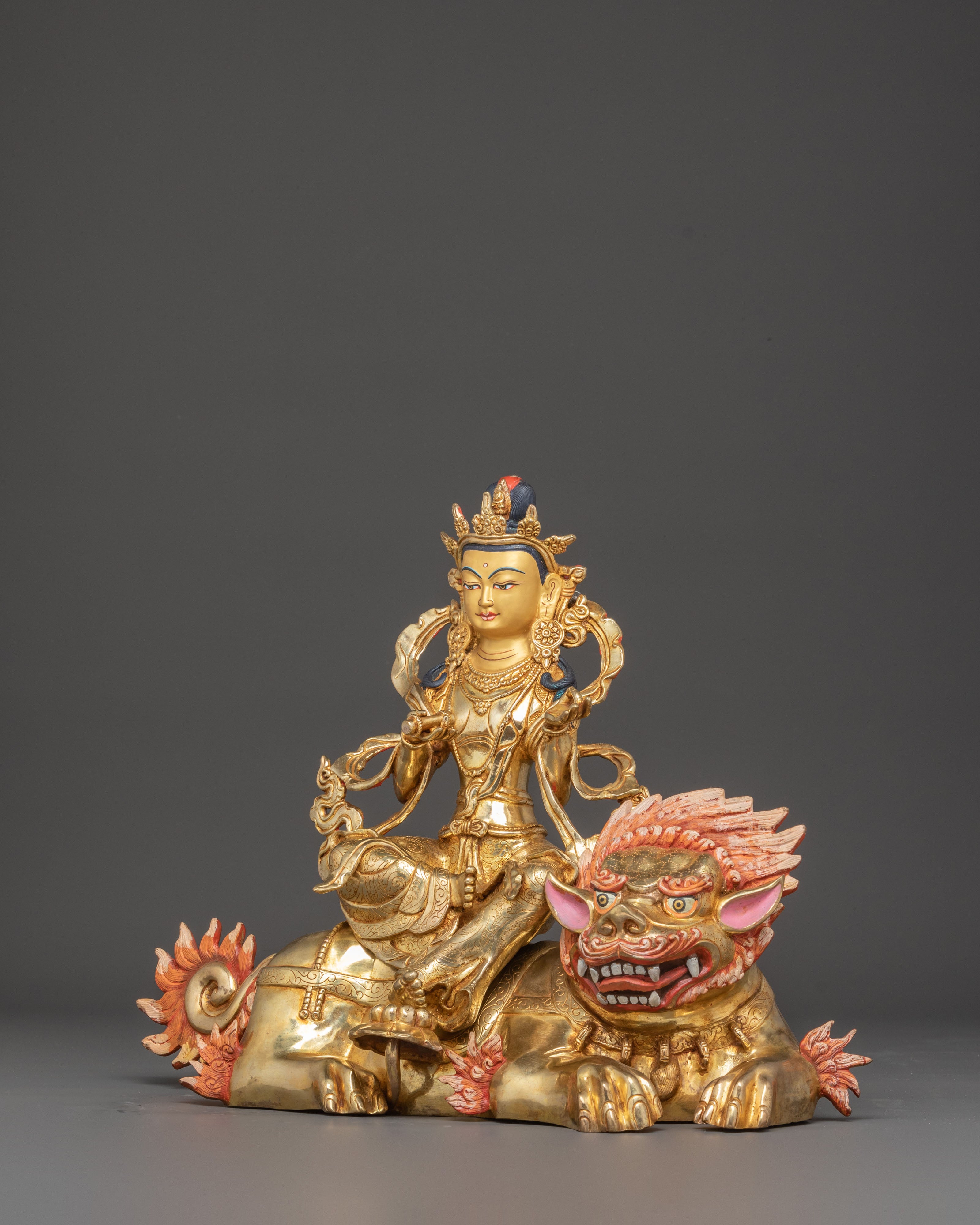 Golden Statue of Lokeshwor | Manifestation of Chenrezig
