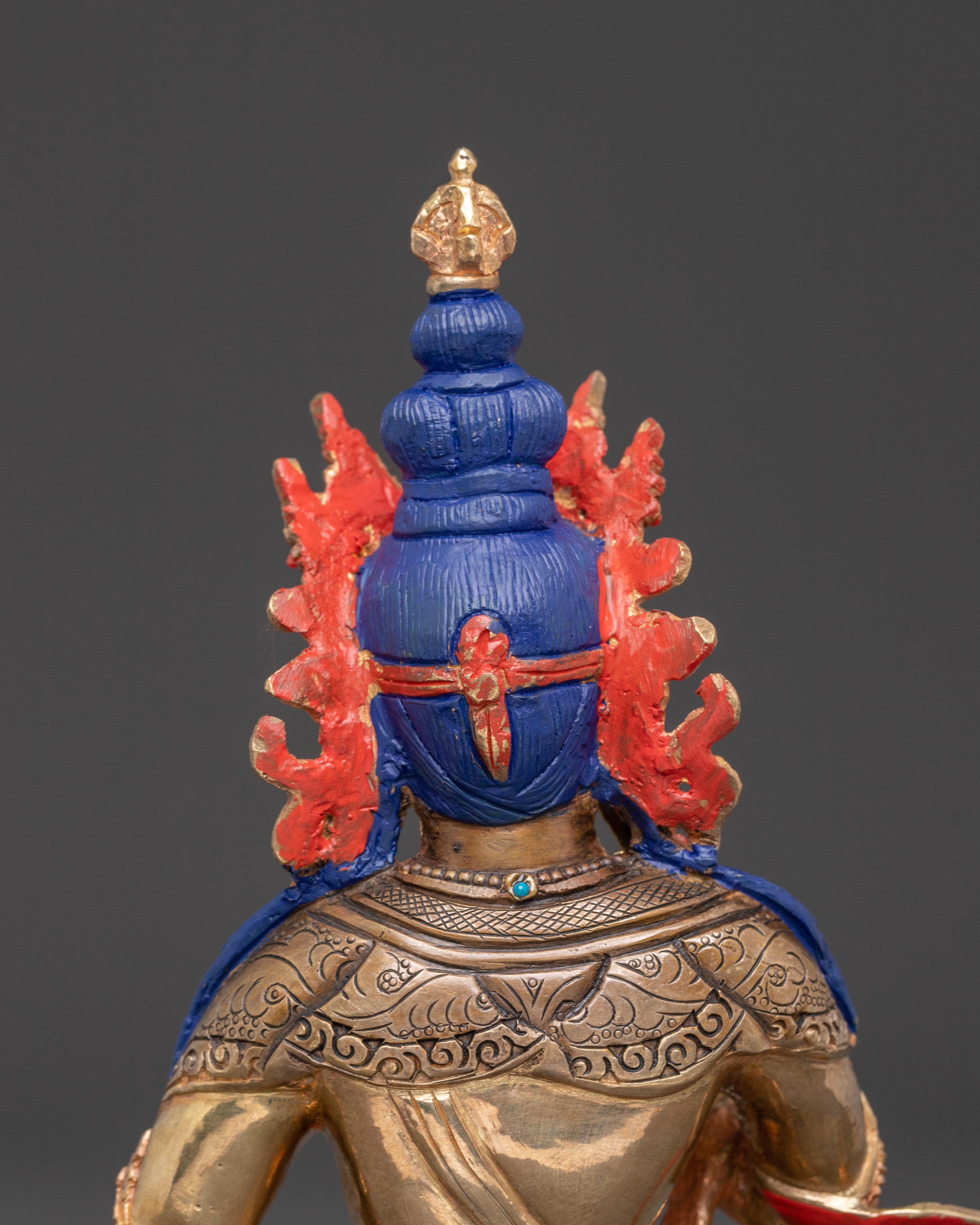 Vajrasattva Golden Statue of Purification | Tantric Purifier for Altar