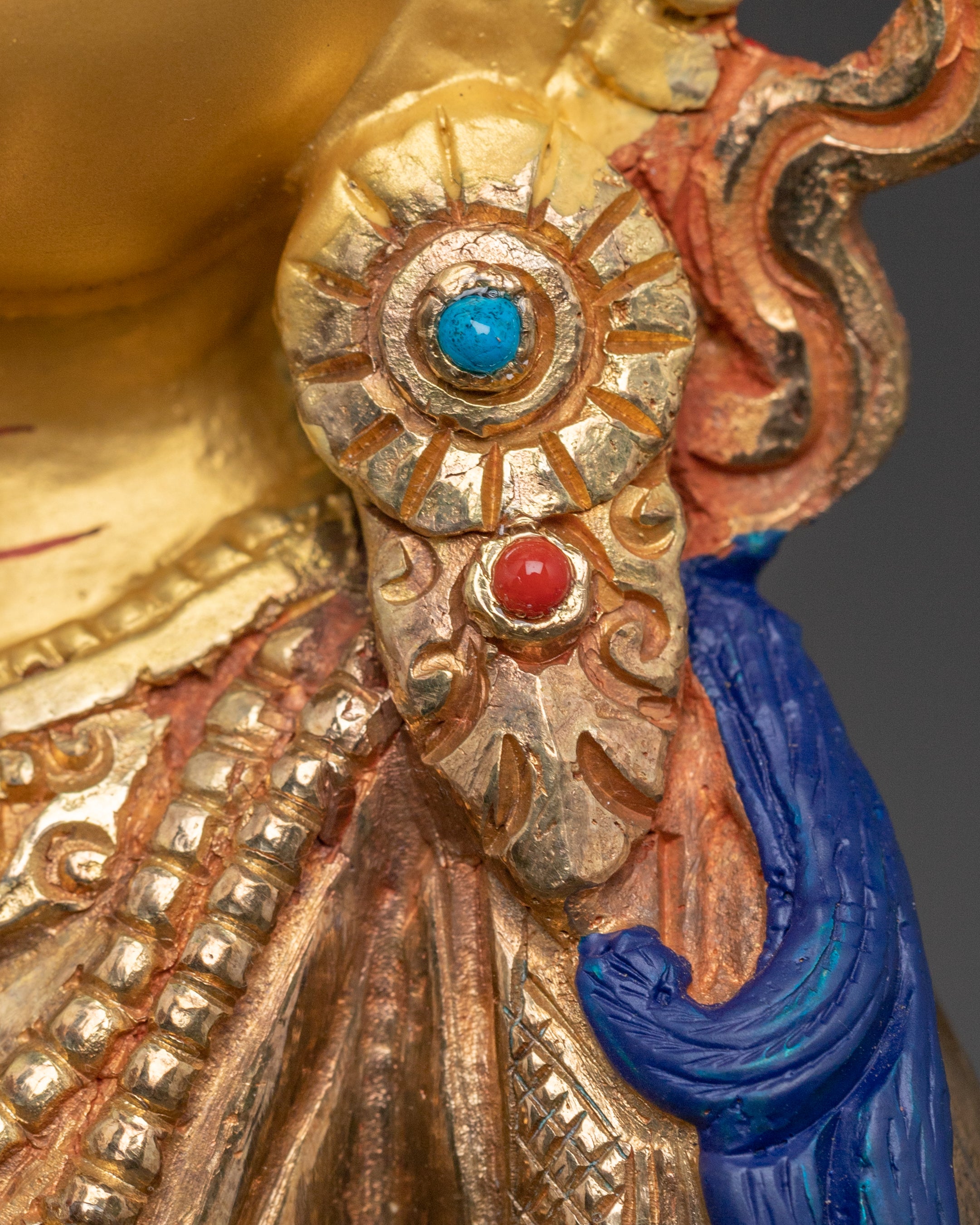 Vajrasattva Golden Statue of Purification | Tantric Purifier for Altar