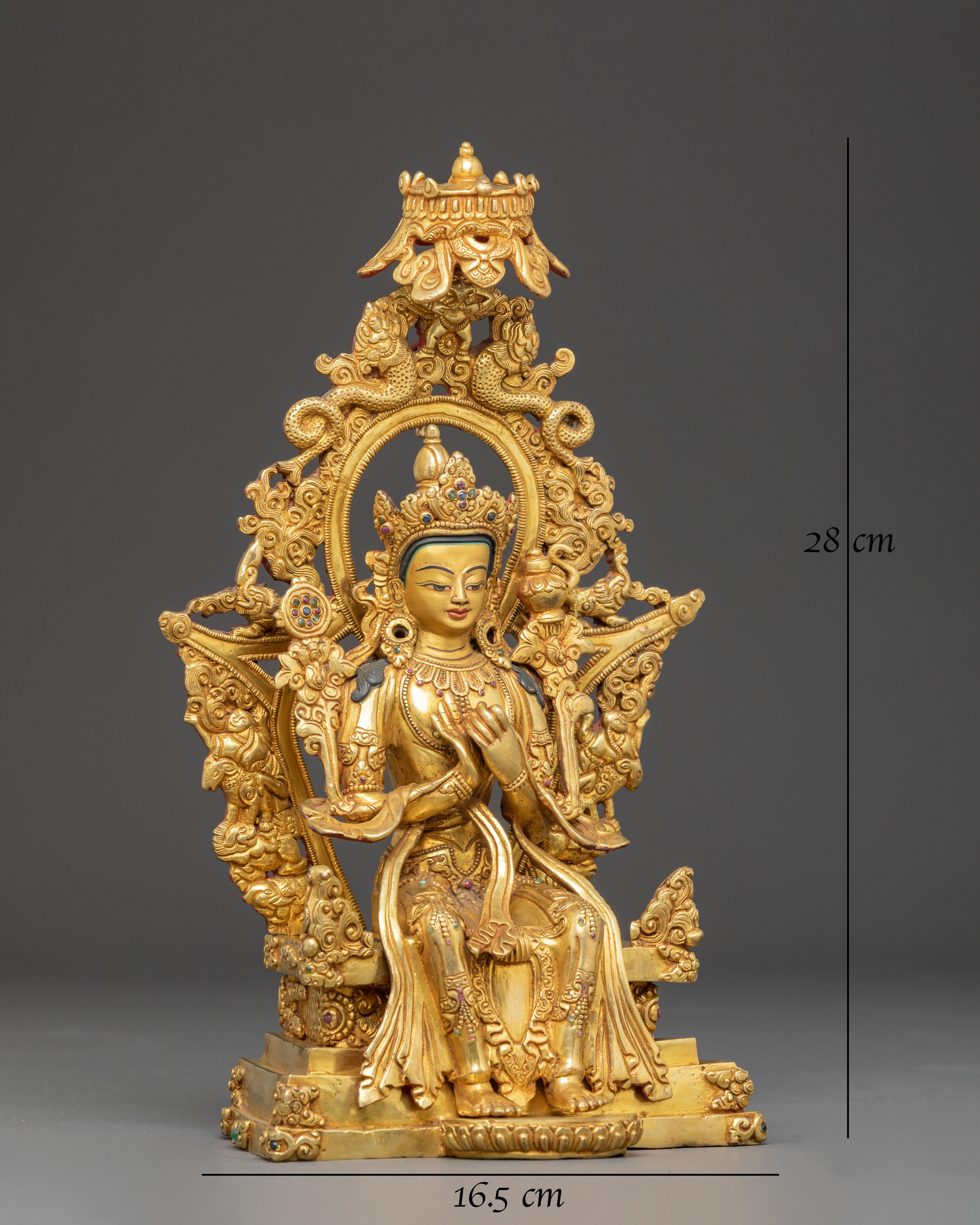 Sacred Statue of Future Buddha Maitreya