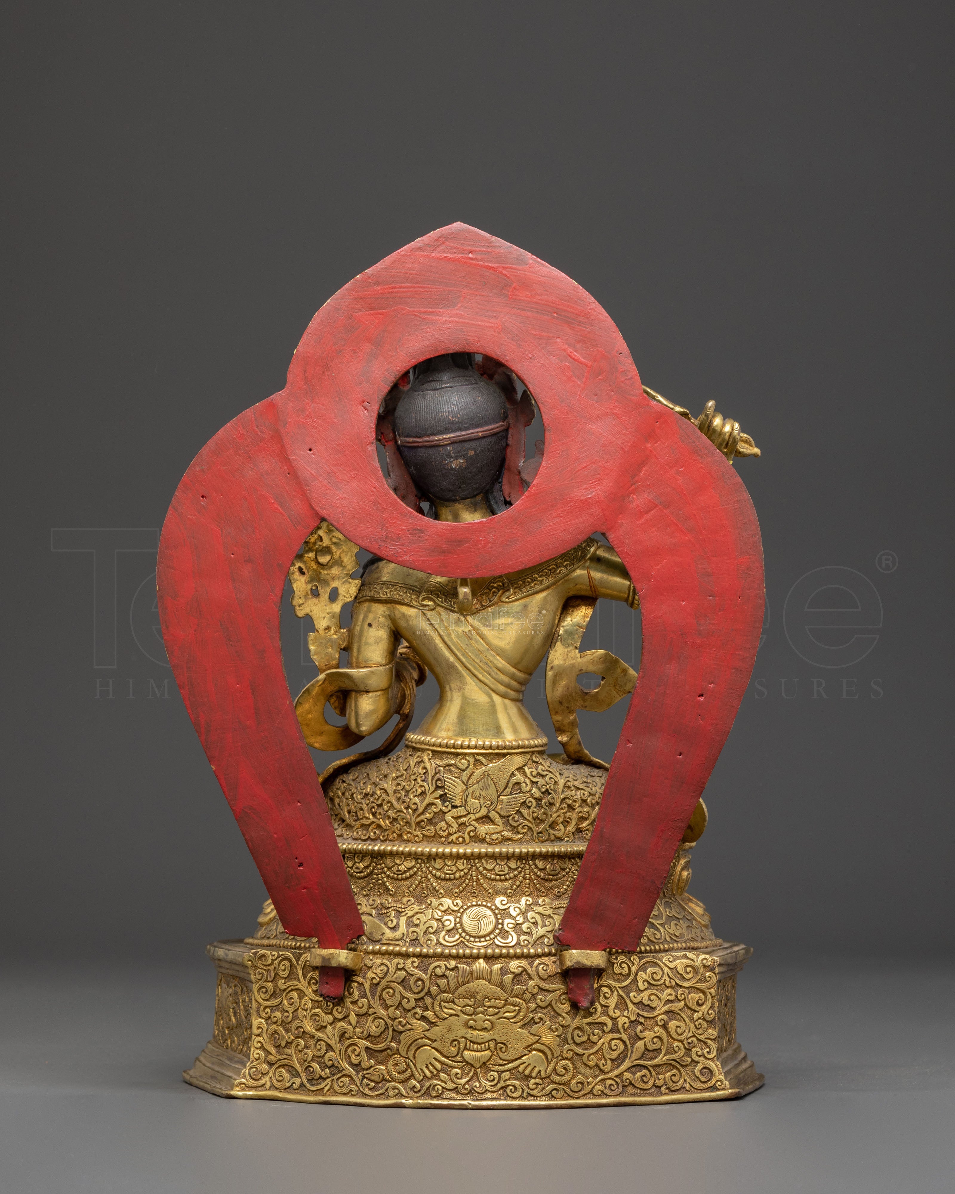Manjushri Bodhisattva Copper Figurine | Himalayan Wisdom Deity