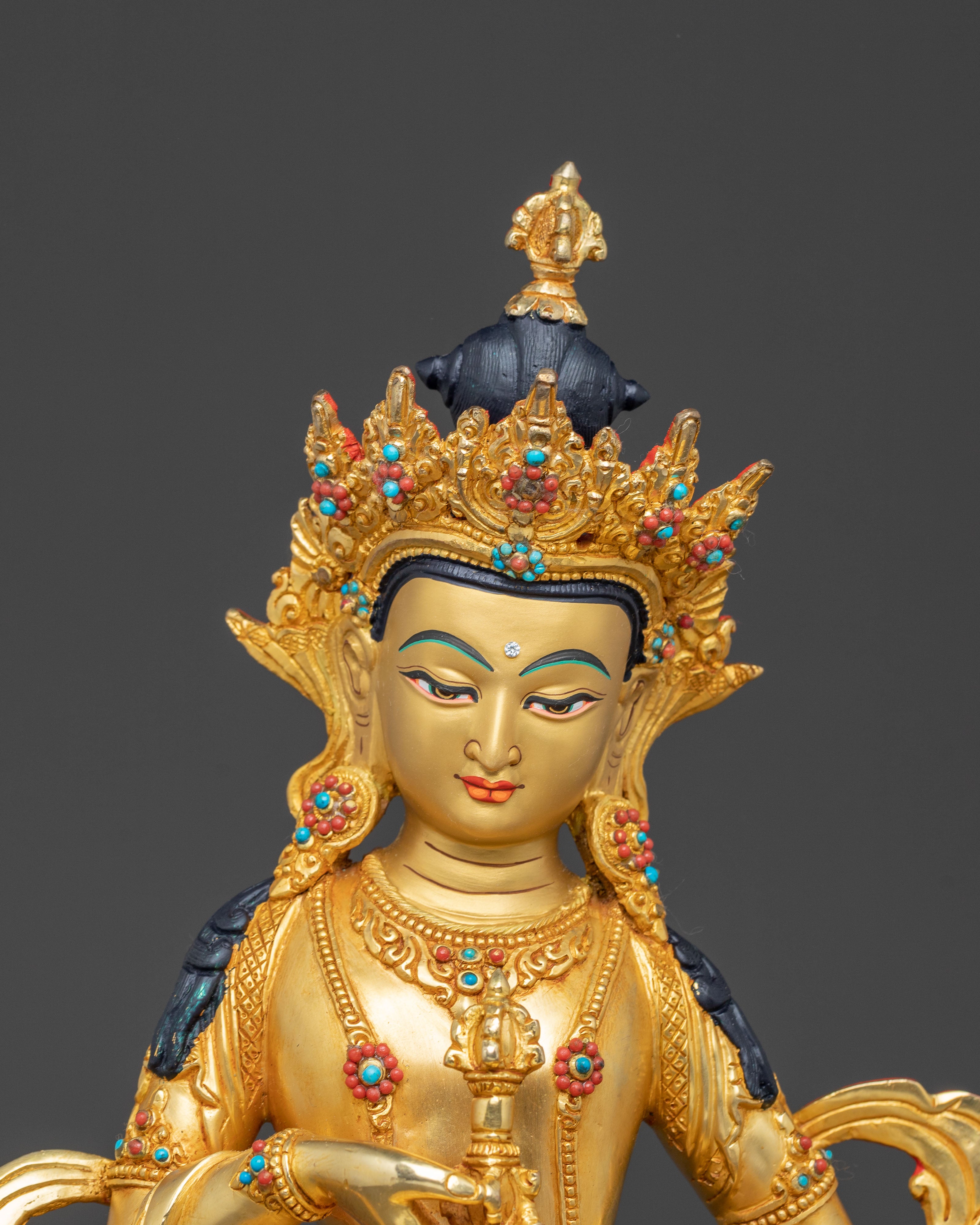 Handmade Statue of Vajrasattva for Altar | Spiritual Purification