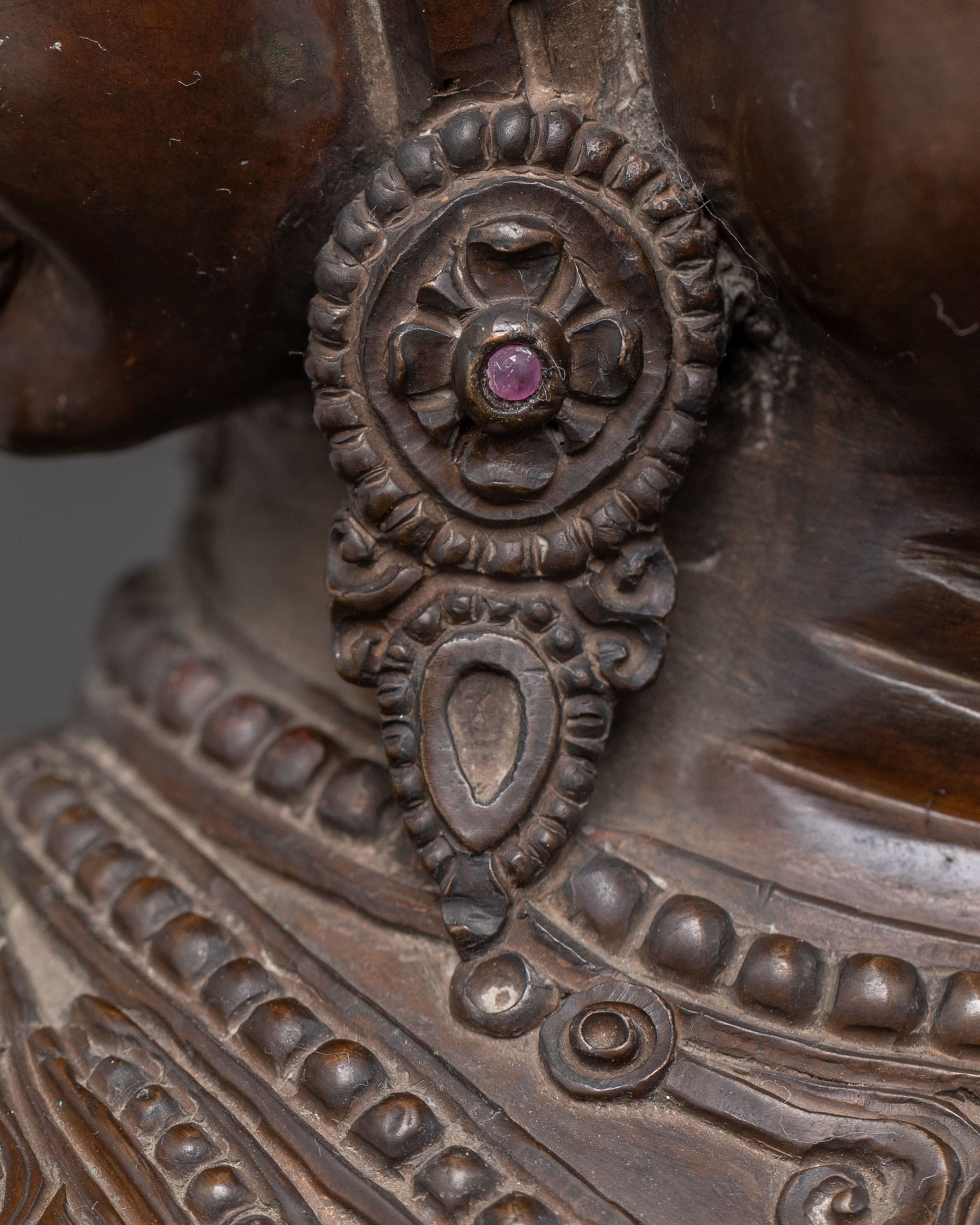 Handcrafted Maha Vajrasattva Oxidized Statue | Symbol of Purity