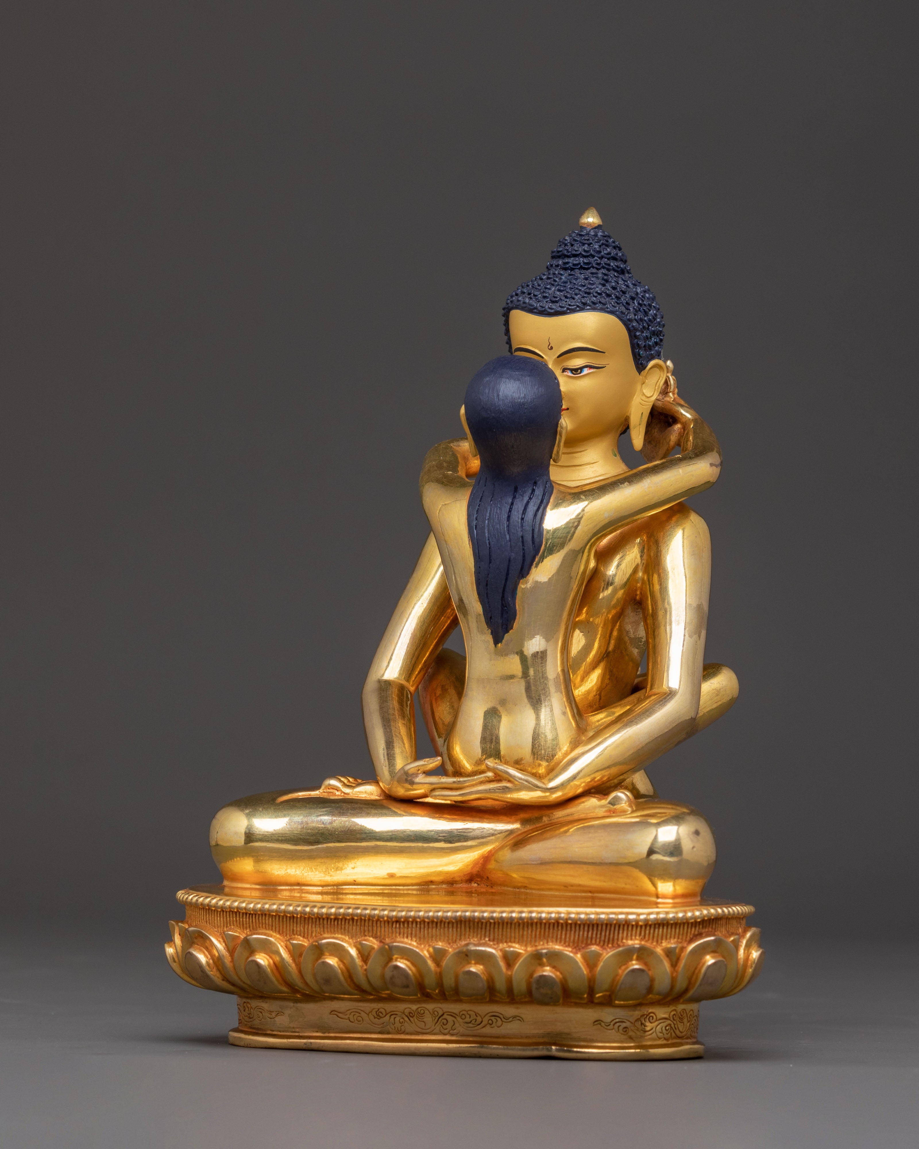 Sacred Samantabhadra with Consort Statue | Primordial Union