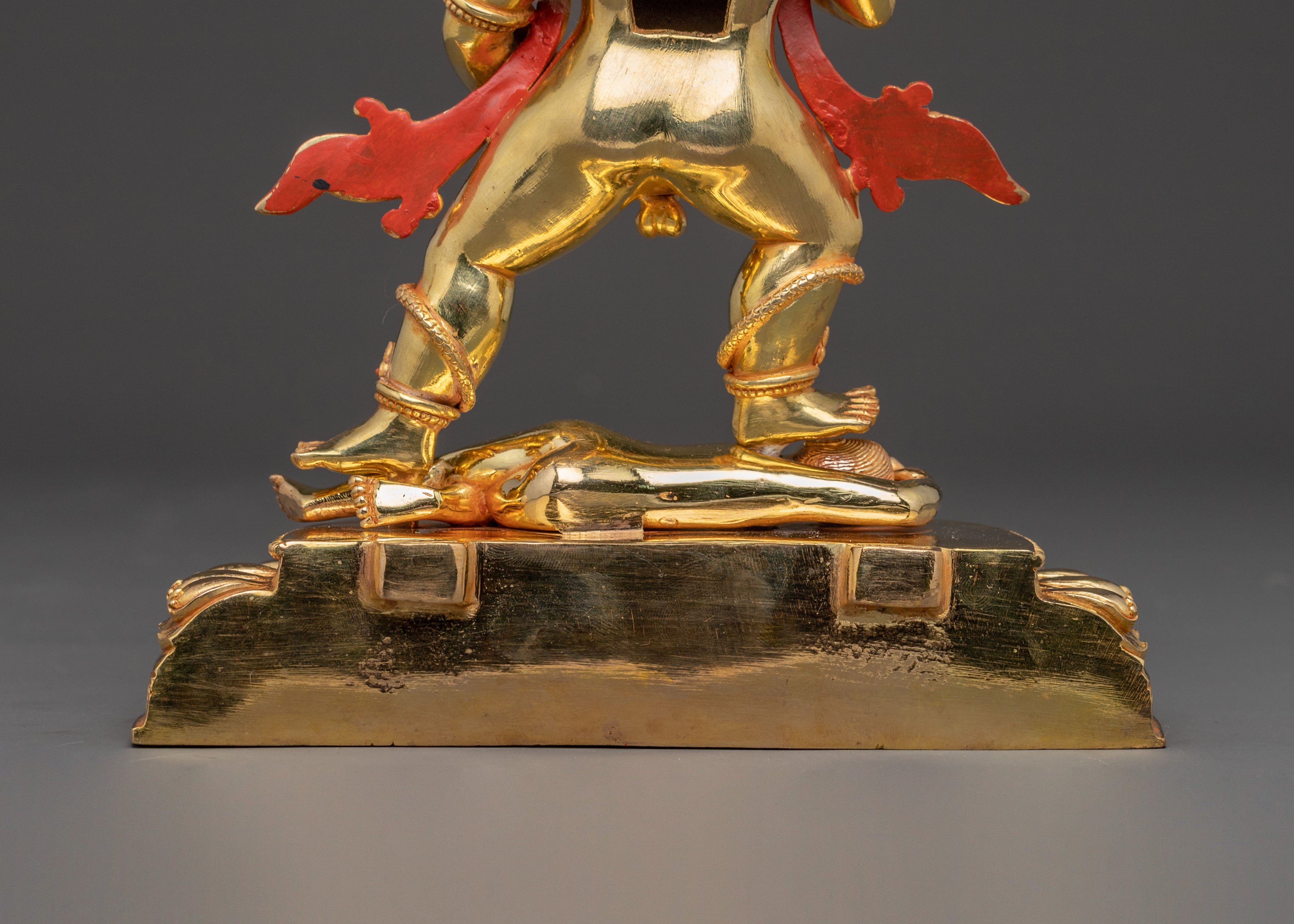 Black Dzambhala Buddhist Statue