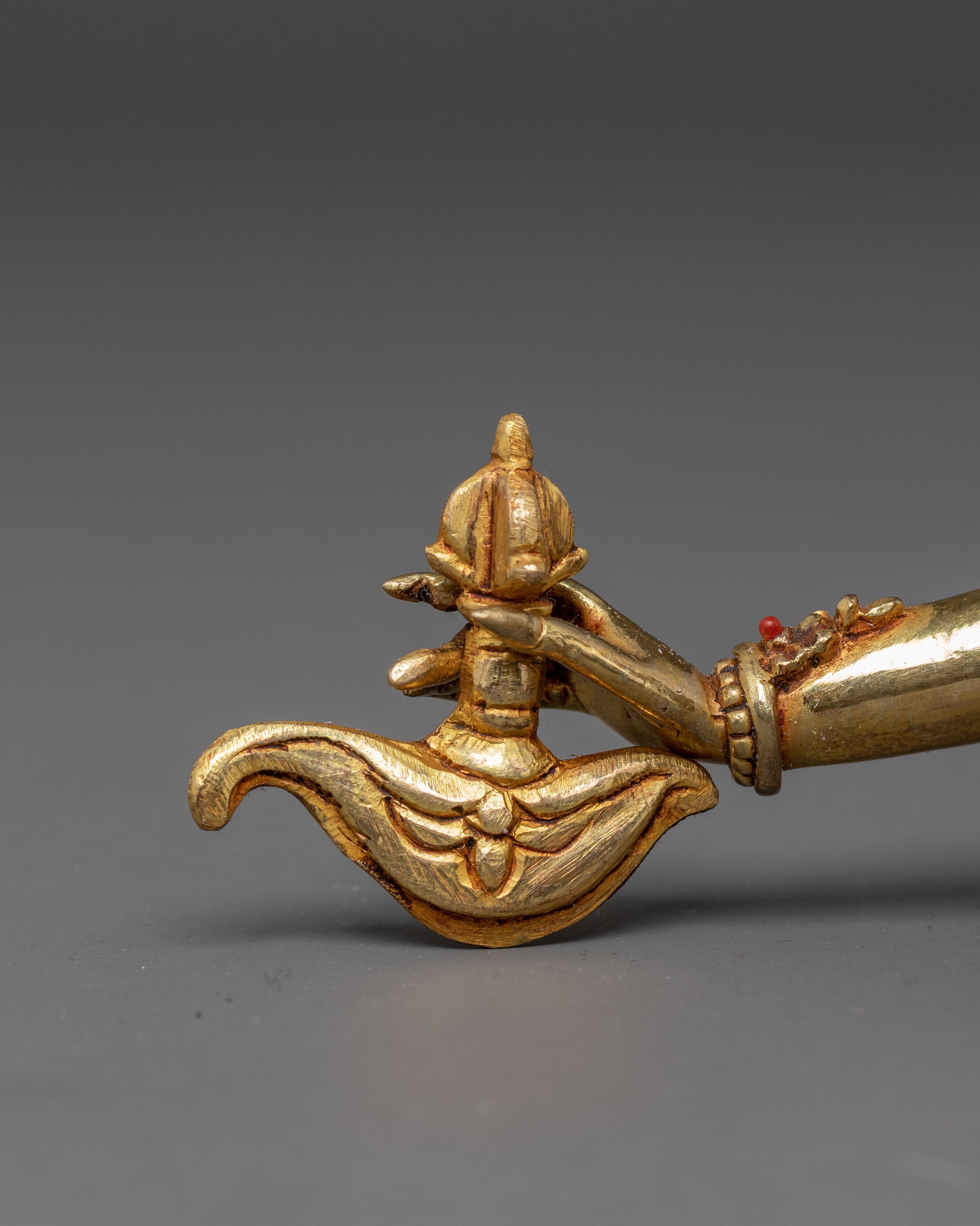 Hayagriva Handcrafted Statue | 24K Gold Gilded Copper