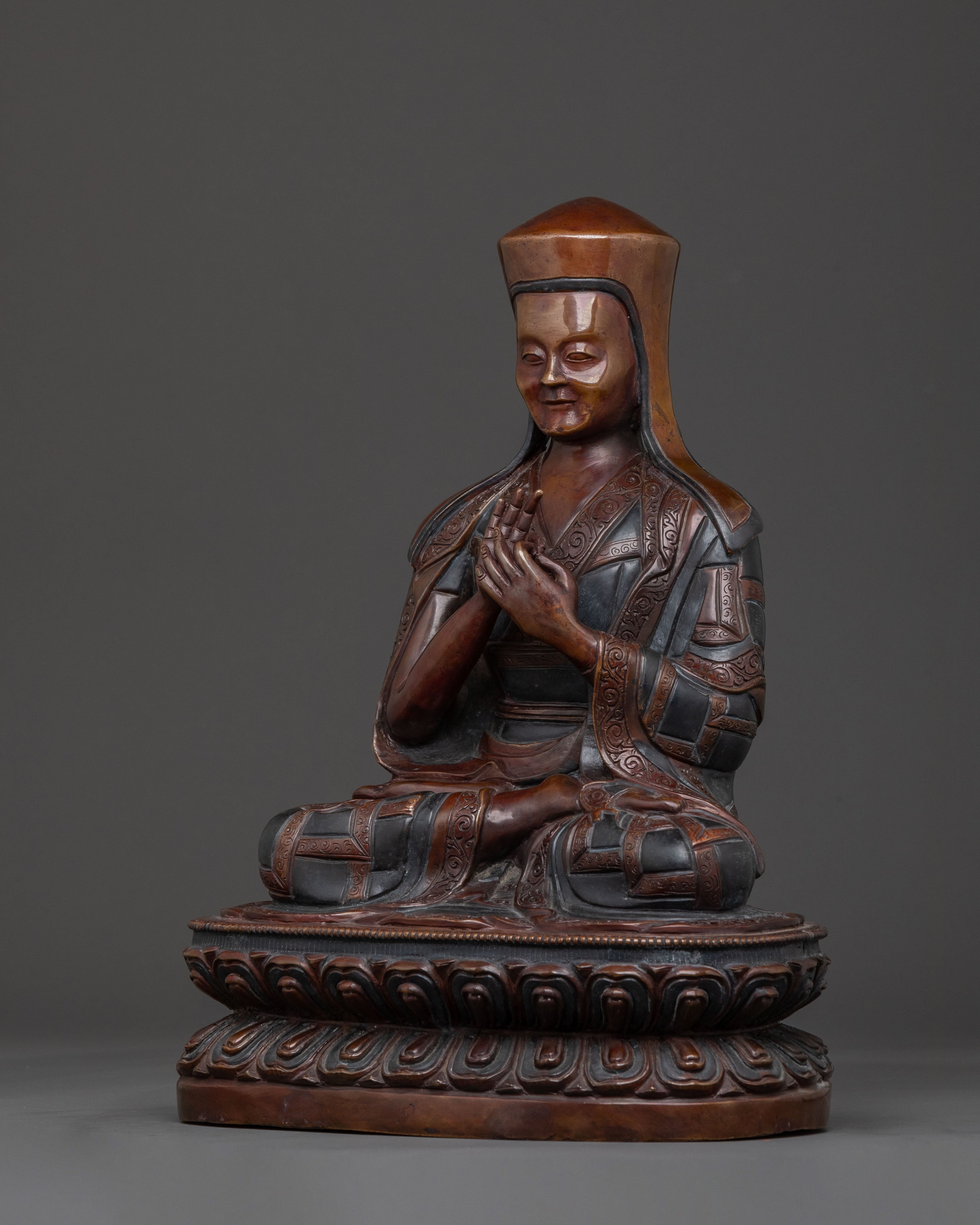 Karmapa: A Reverent Spiritual Statue