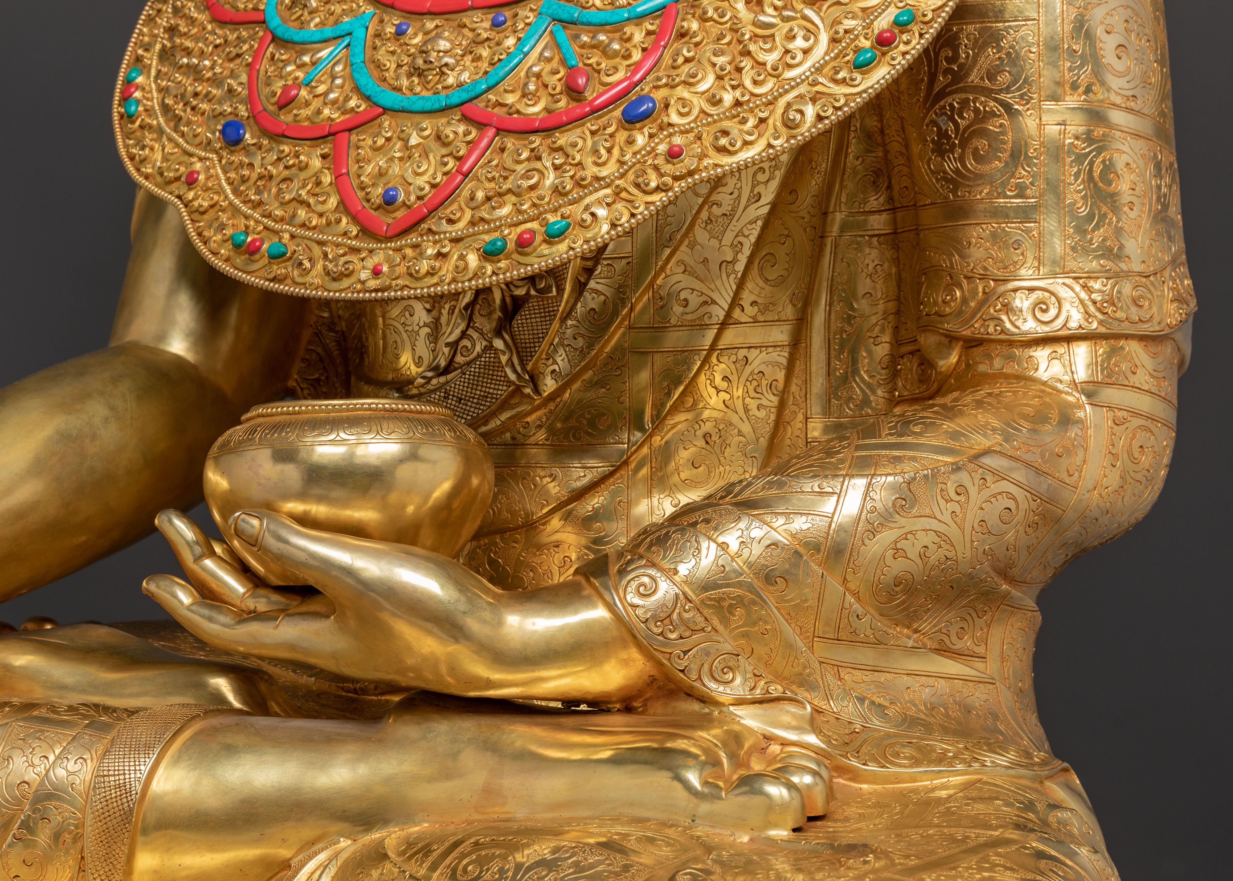 Large Size Shakyamuni Buddha Statue