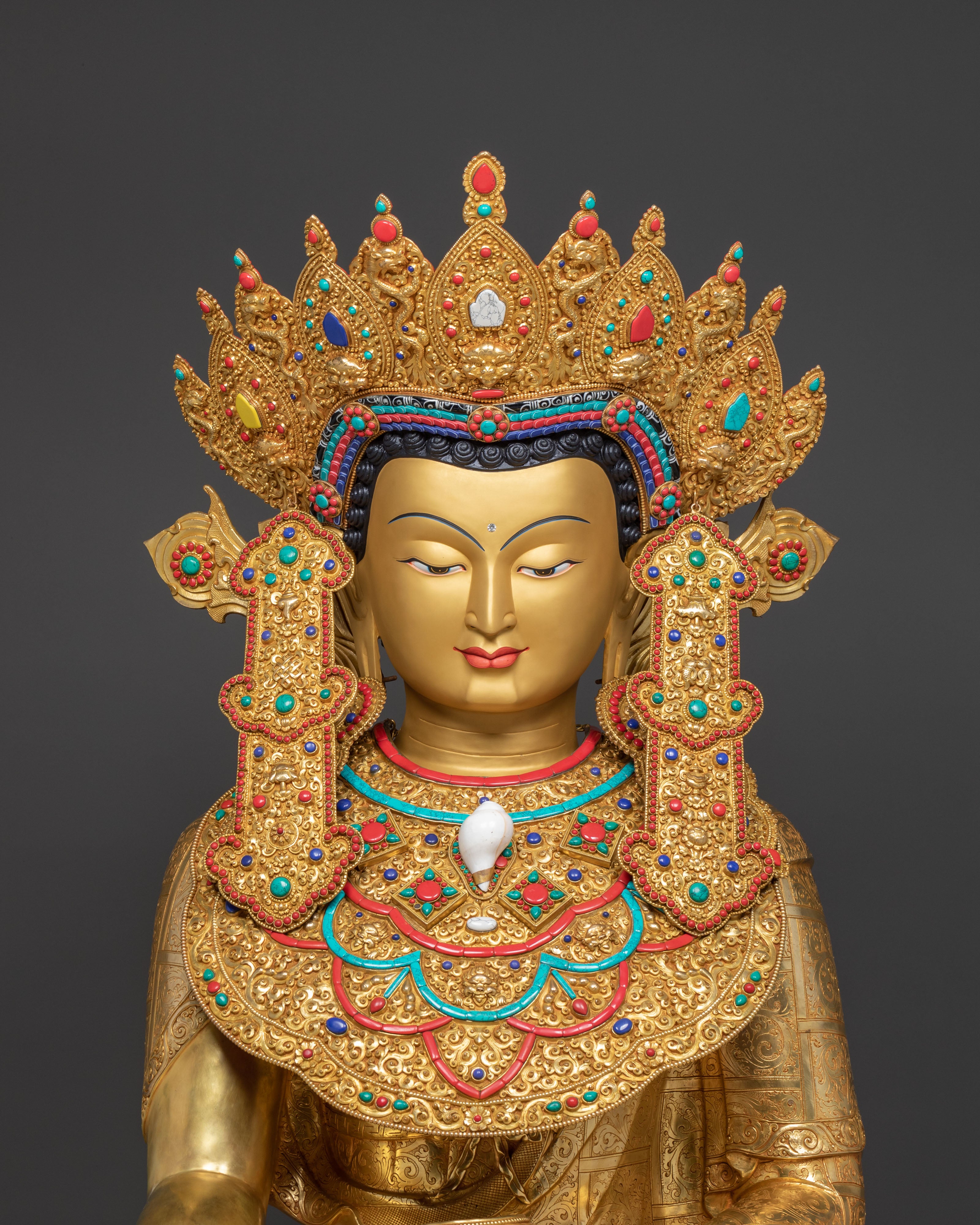 Large Size Shakyamuni Buddha Statue