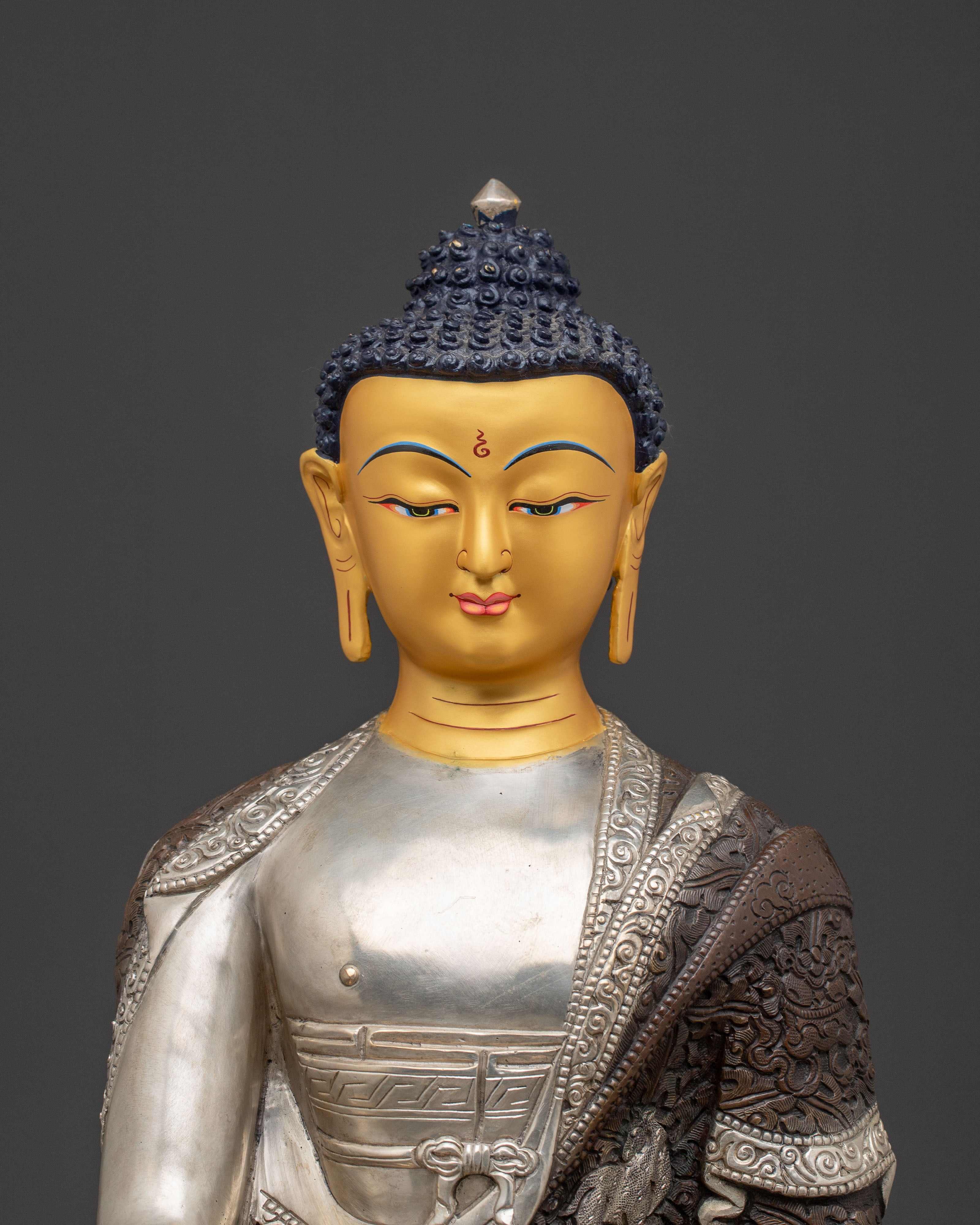 Shakyamuni Buddha | 24K Gold Gilded Serenity